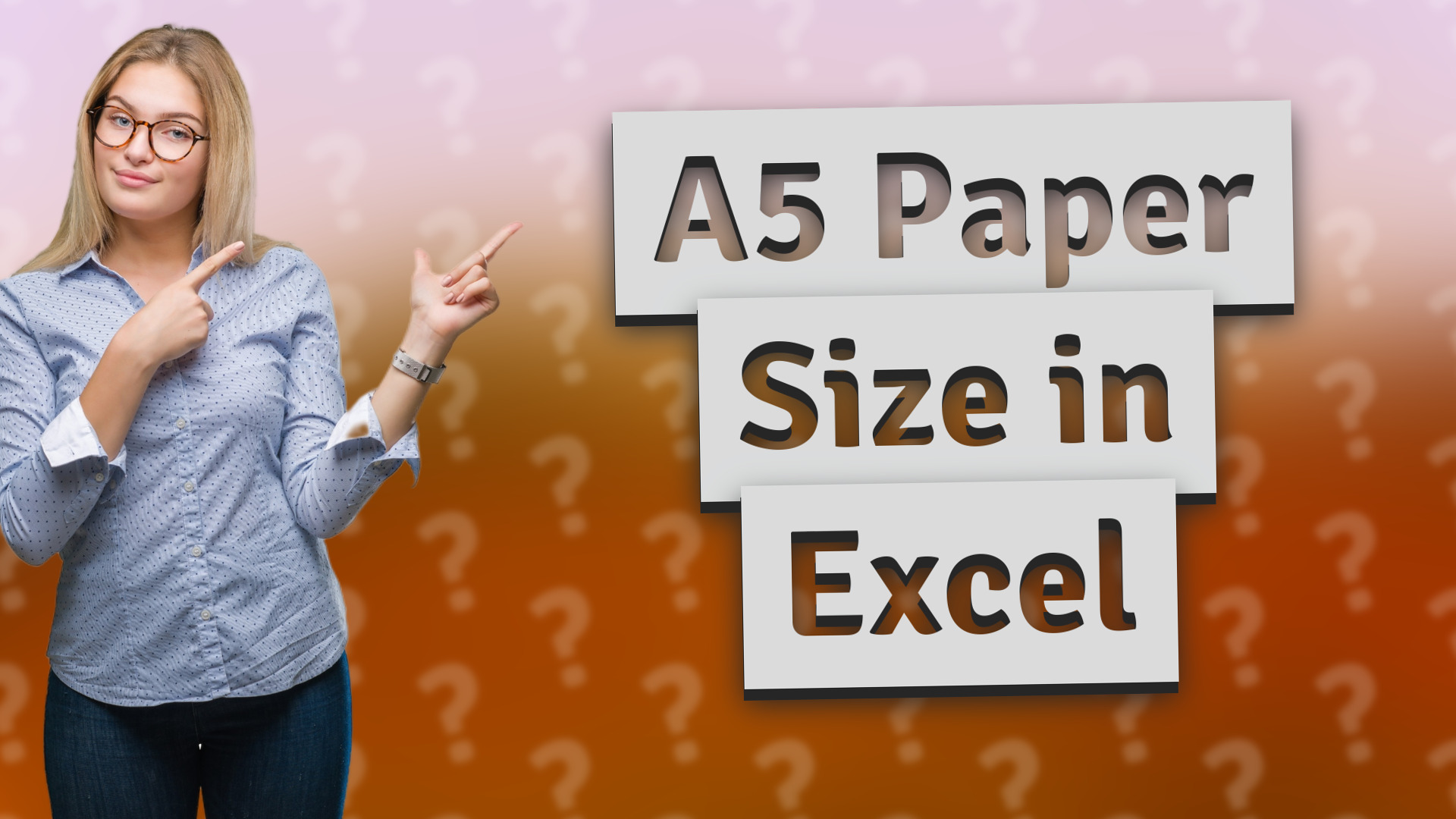 A5 Paper Size in Excel