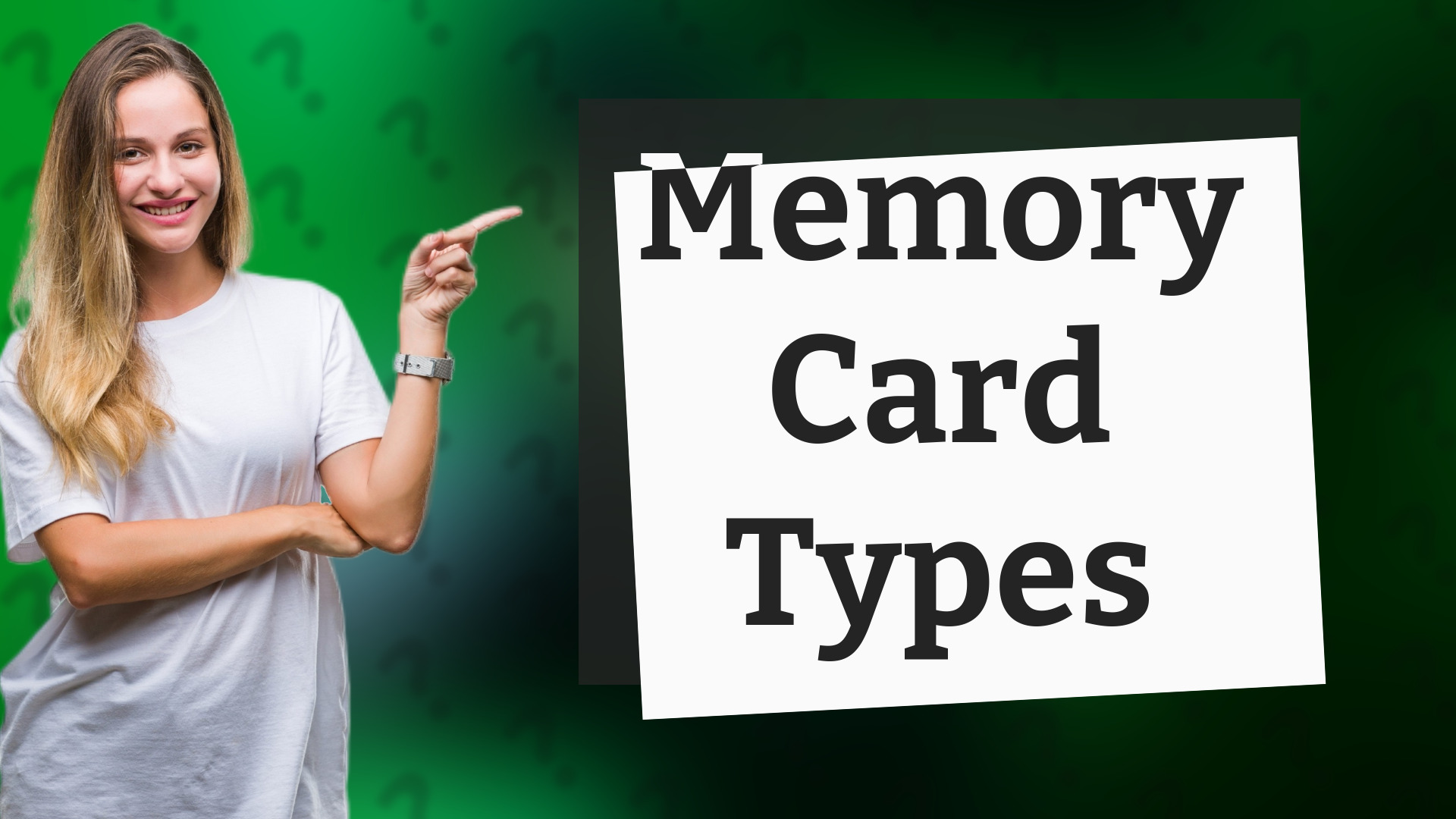 Memory Card Types