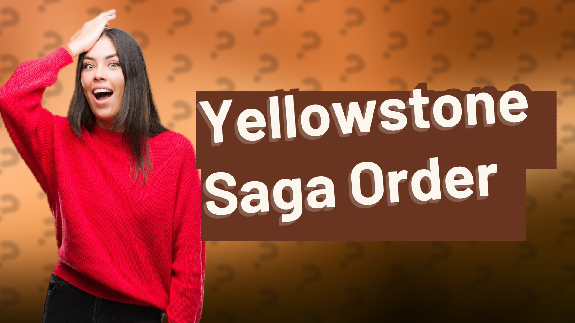 Yellowstone Saga Order