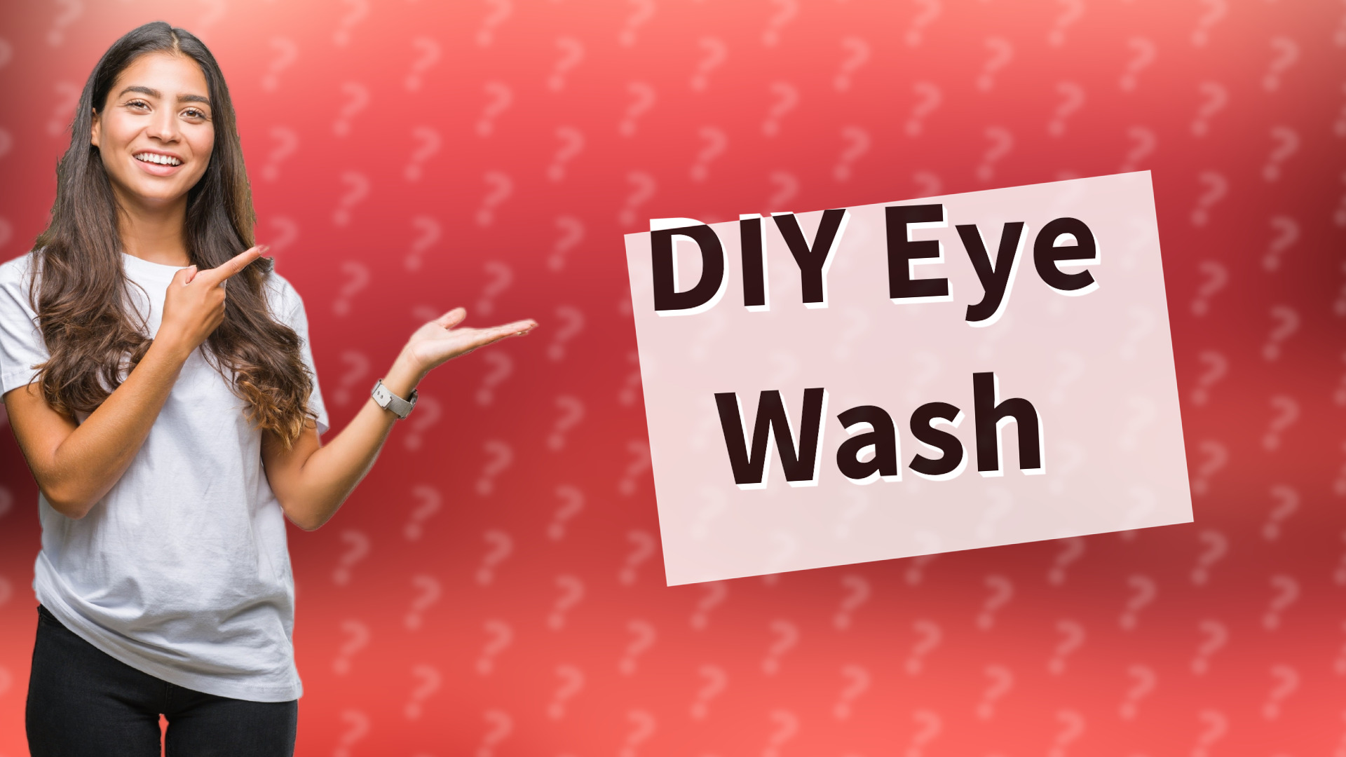 DIY Eye Wash