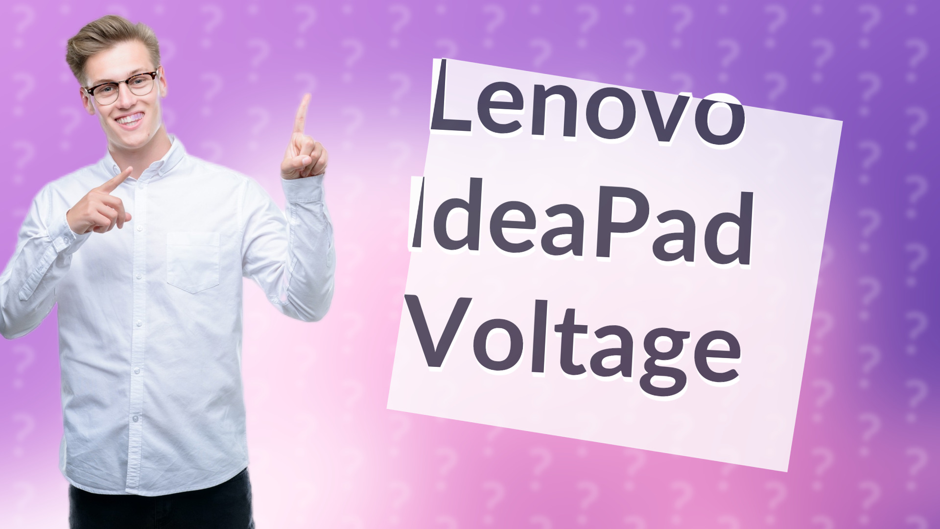Lenovo IdeaPad Voltage