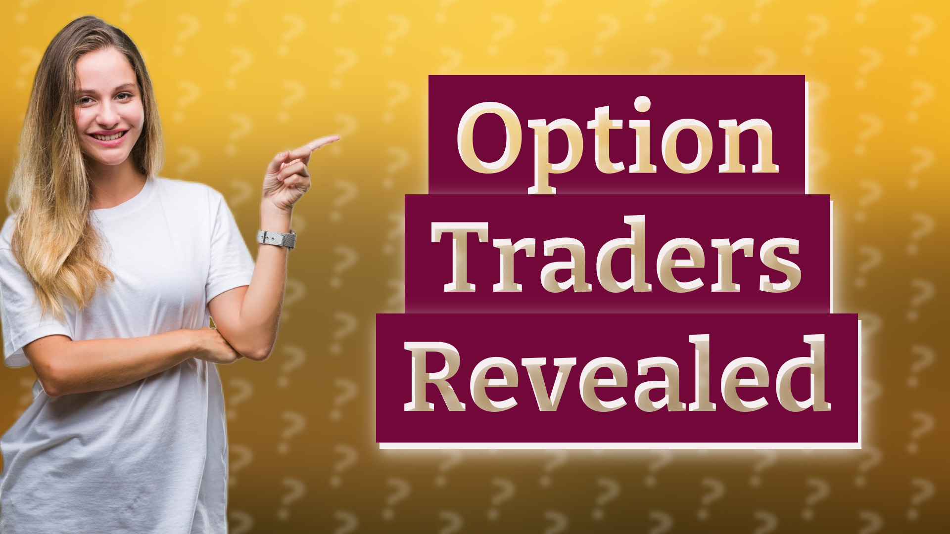 Option Traders Revealed