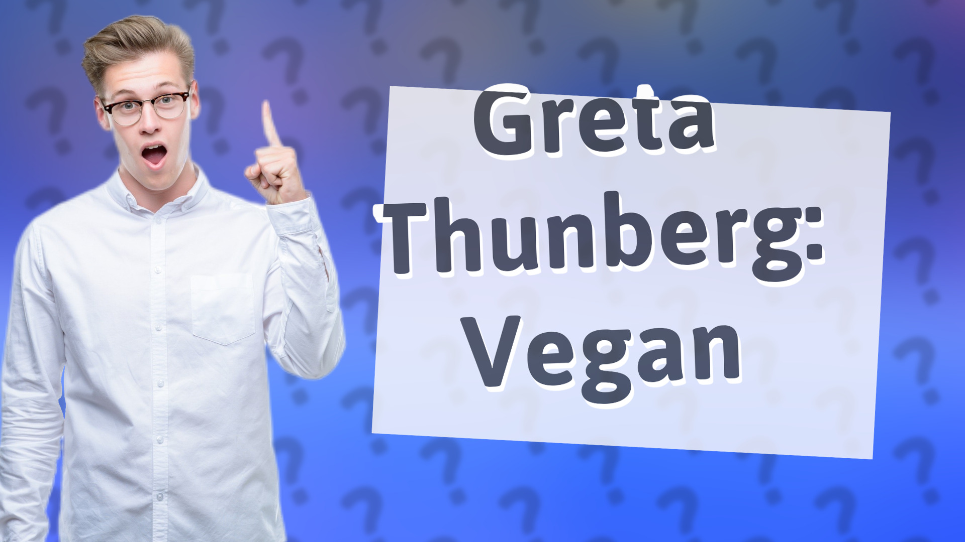 Greta Thunberg: Vegan