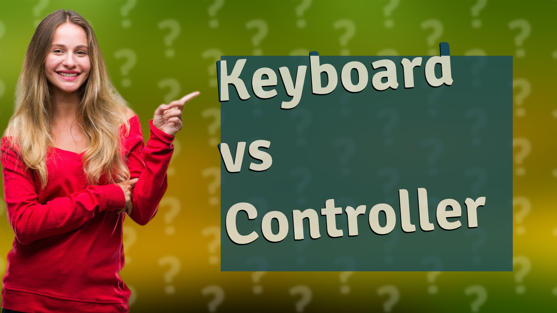 Keyboard vs Controller