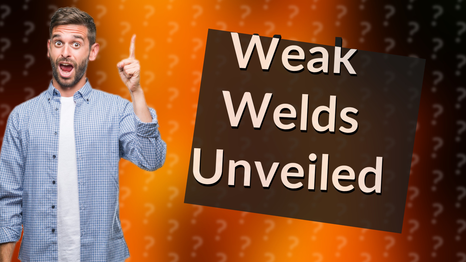 Weak Welds Unveiled