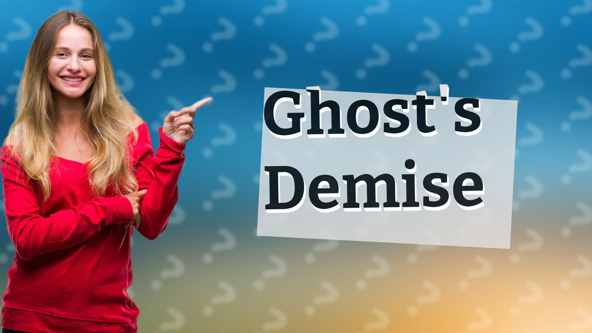 Ghost's Demise