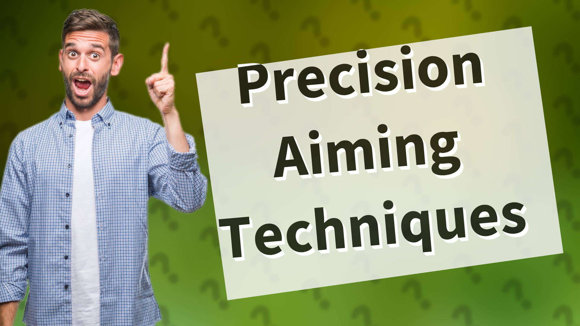 Precision Aiming Techniques