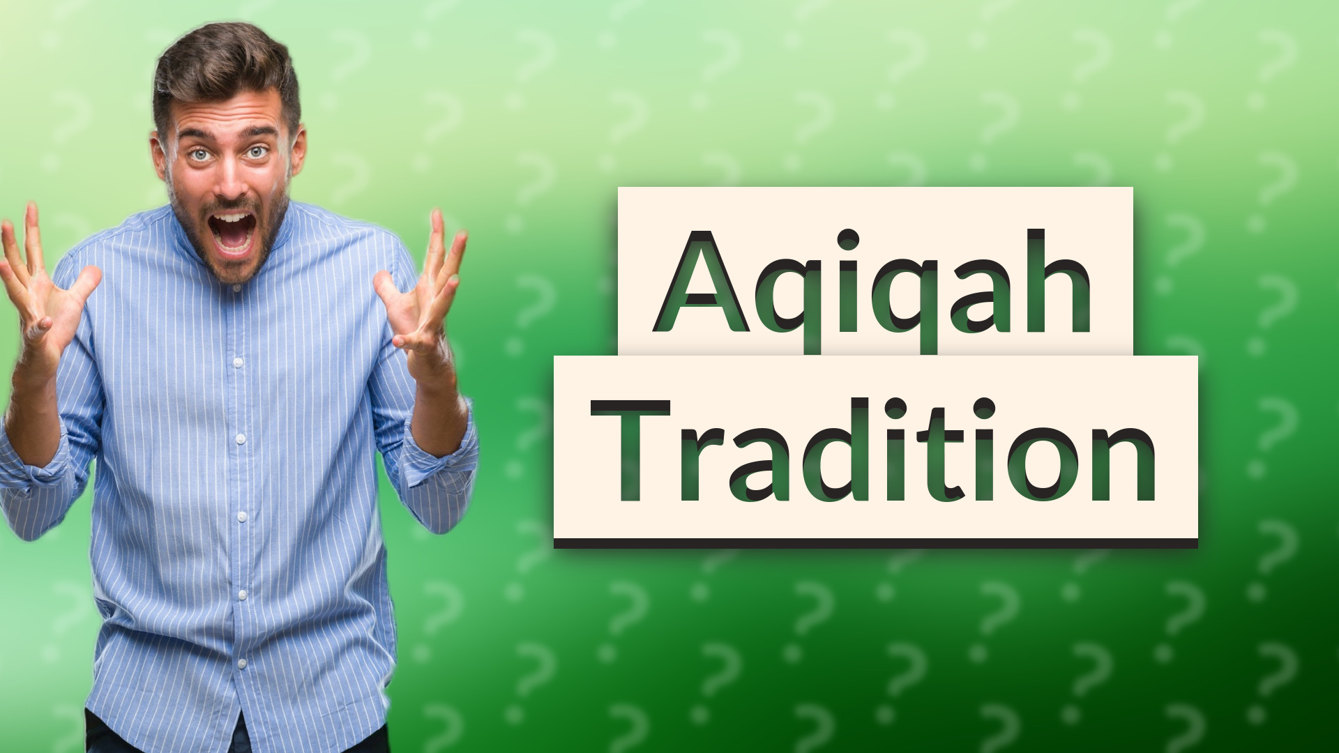 Aqiqah Tradition