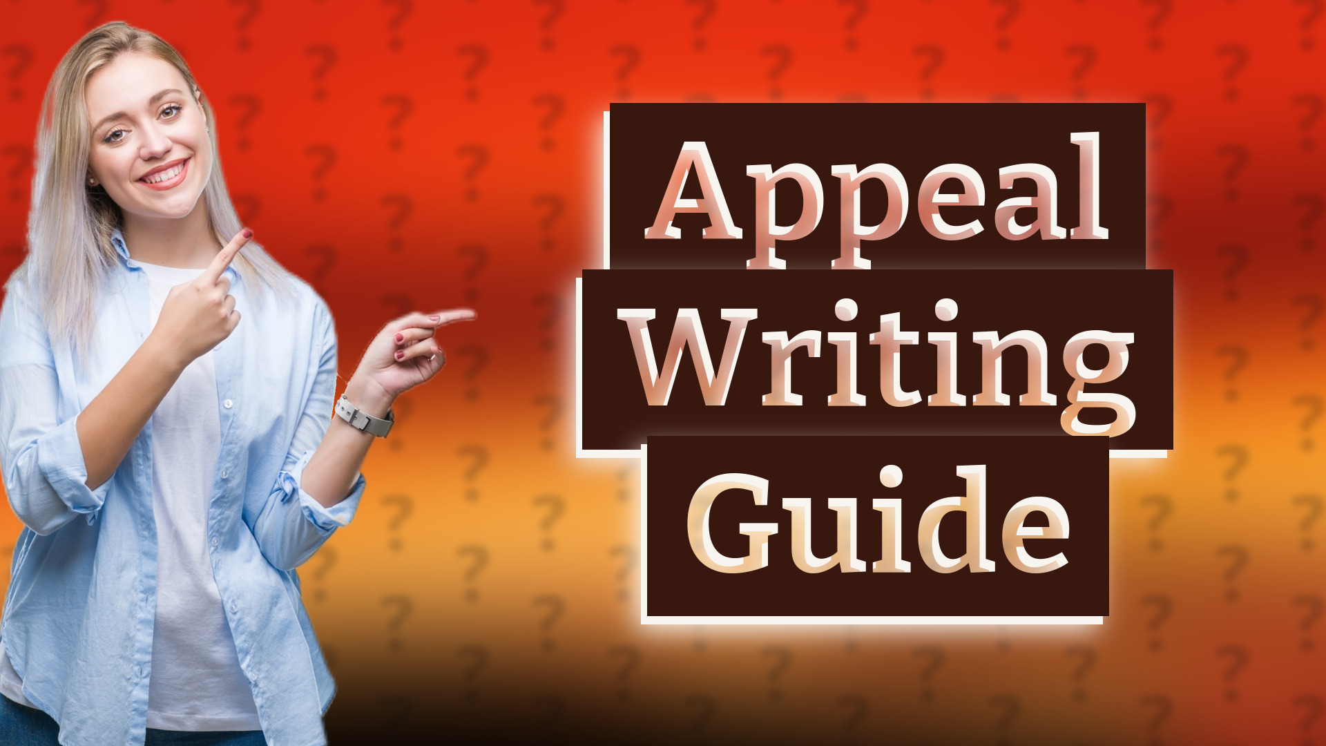 Appeal Writing Guide