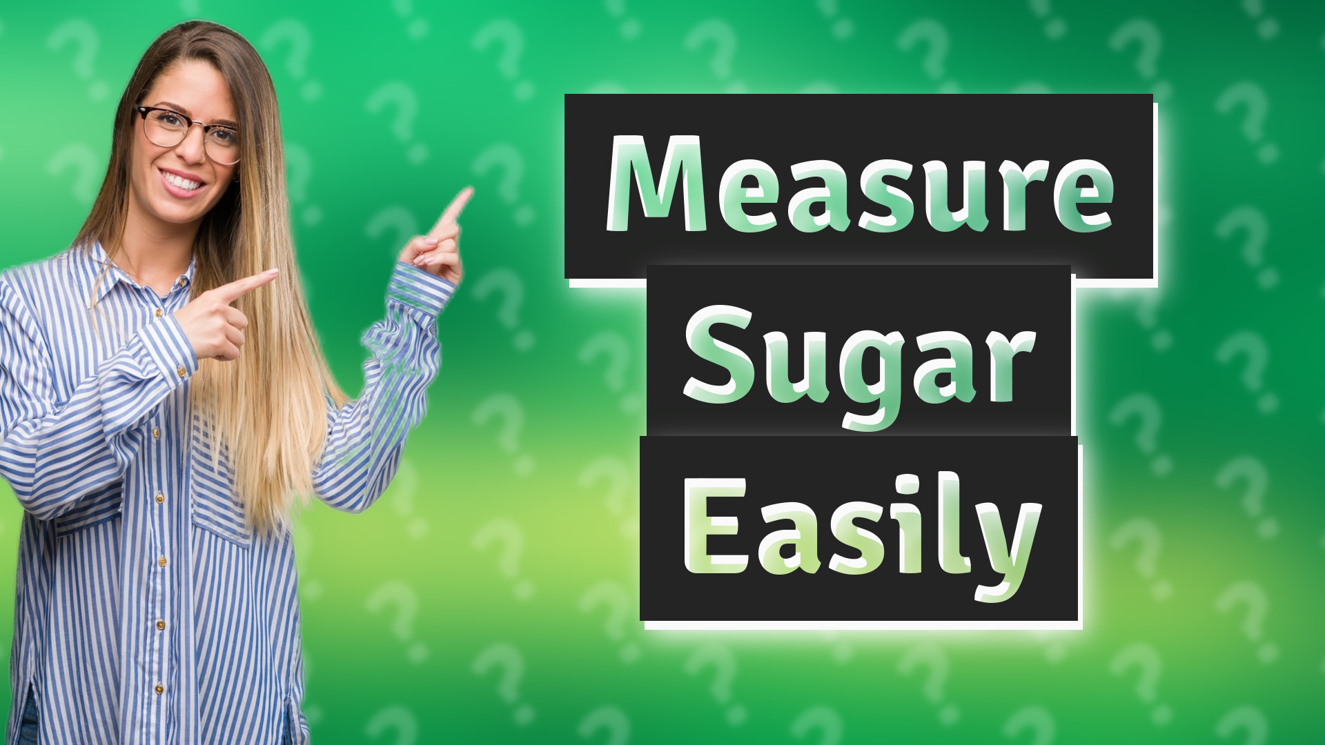 Measure Sugar Easily