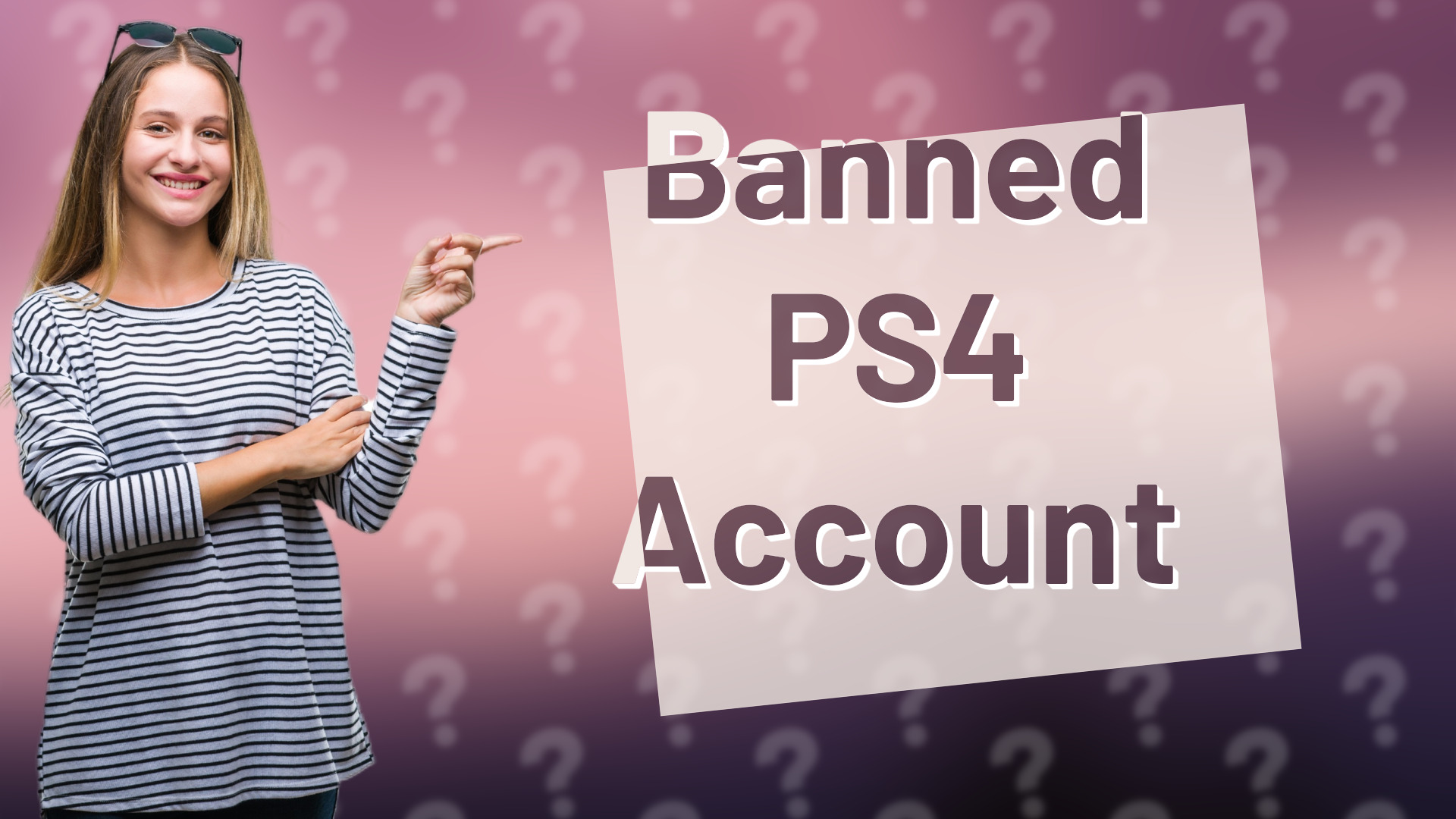 Banned PS4 Account