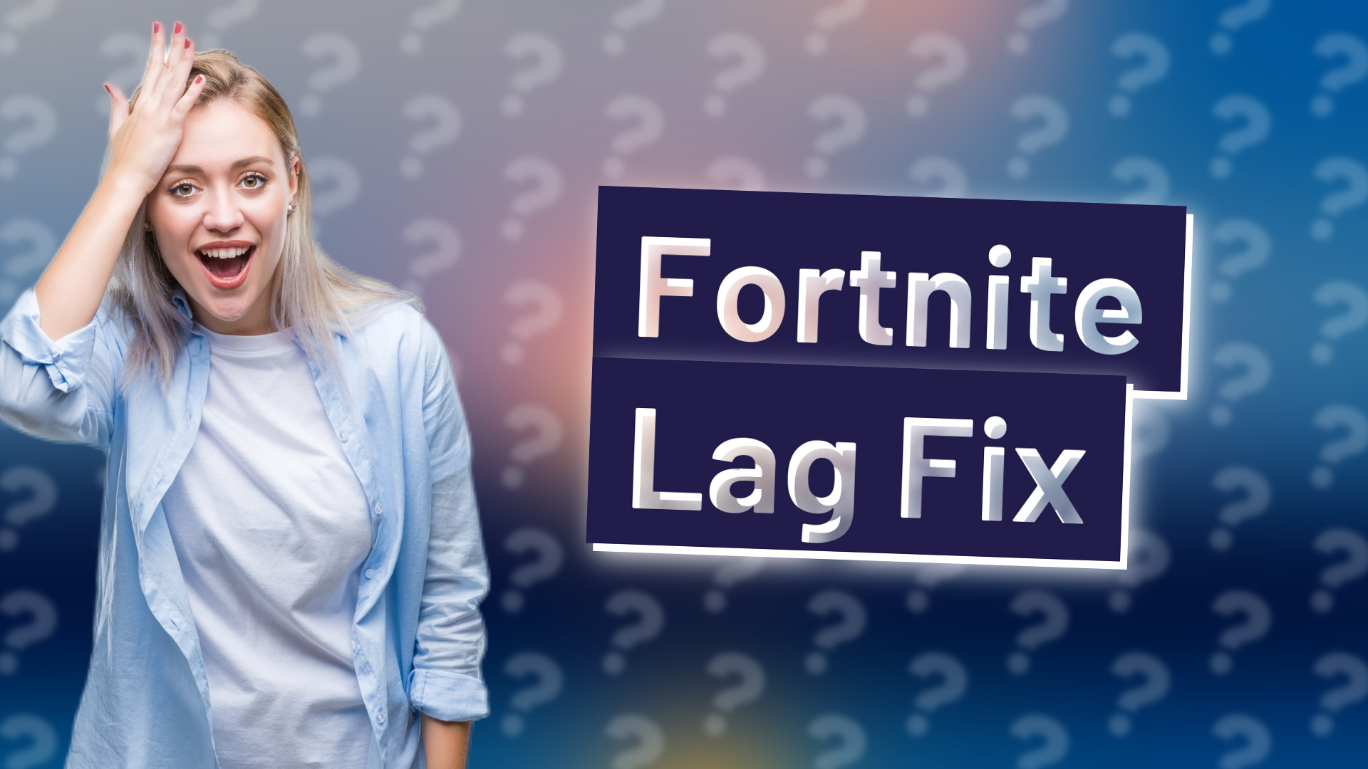 Fortnite Lag Fix