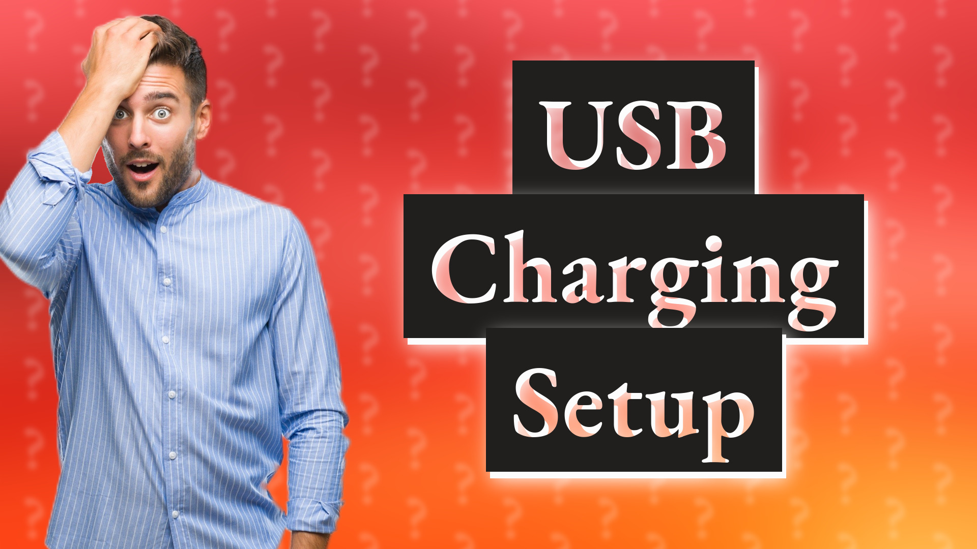 USB Charging Setup