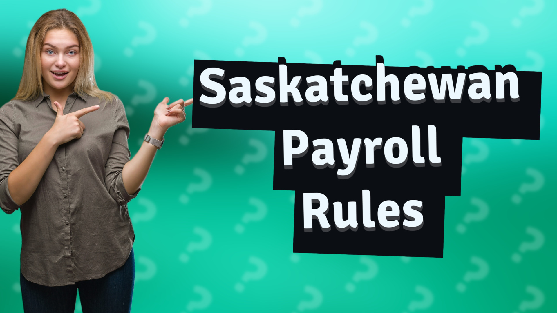 Saskatchewan Payroll Rules