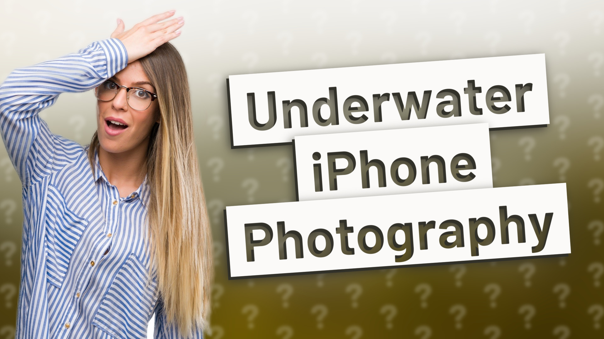Underwater iPhone Photography