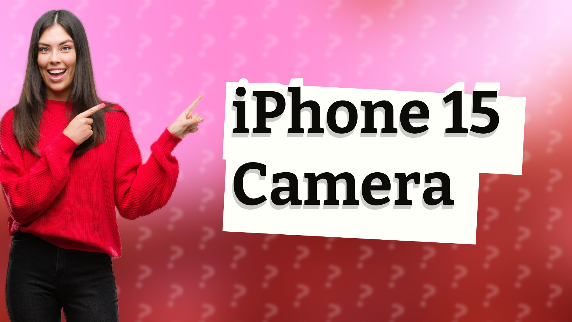 iPhone 15 Camera