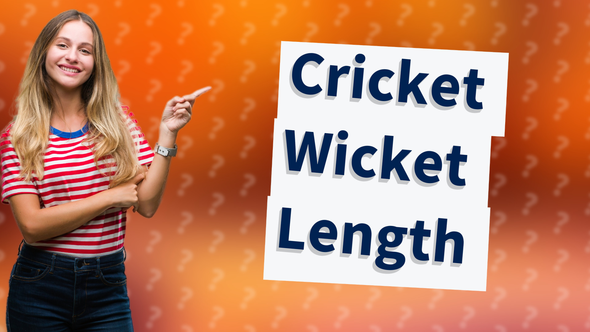 Cricket Wicket Length