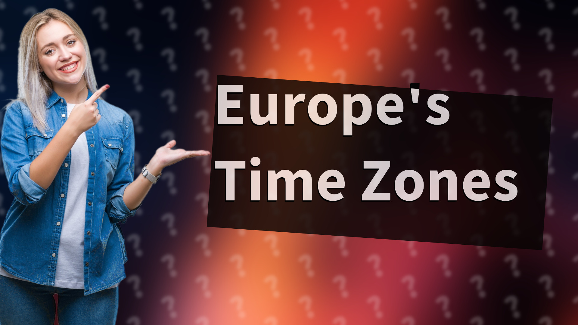 Europe's Time Zones