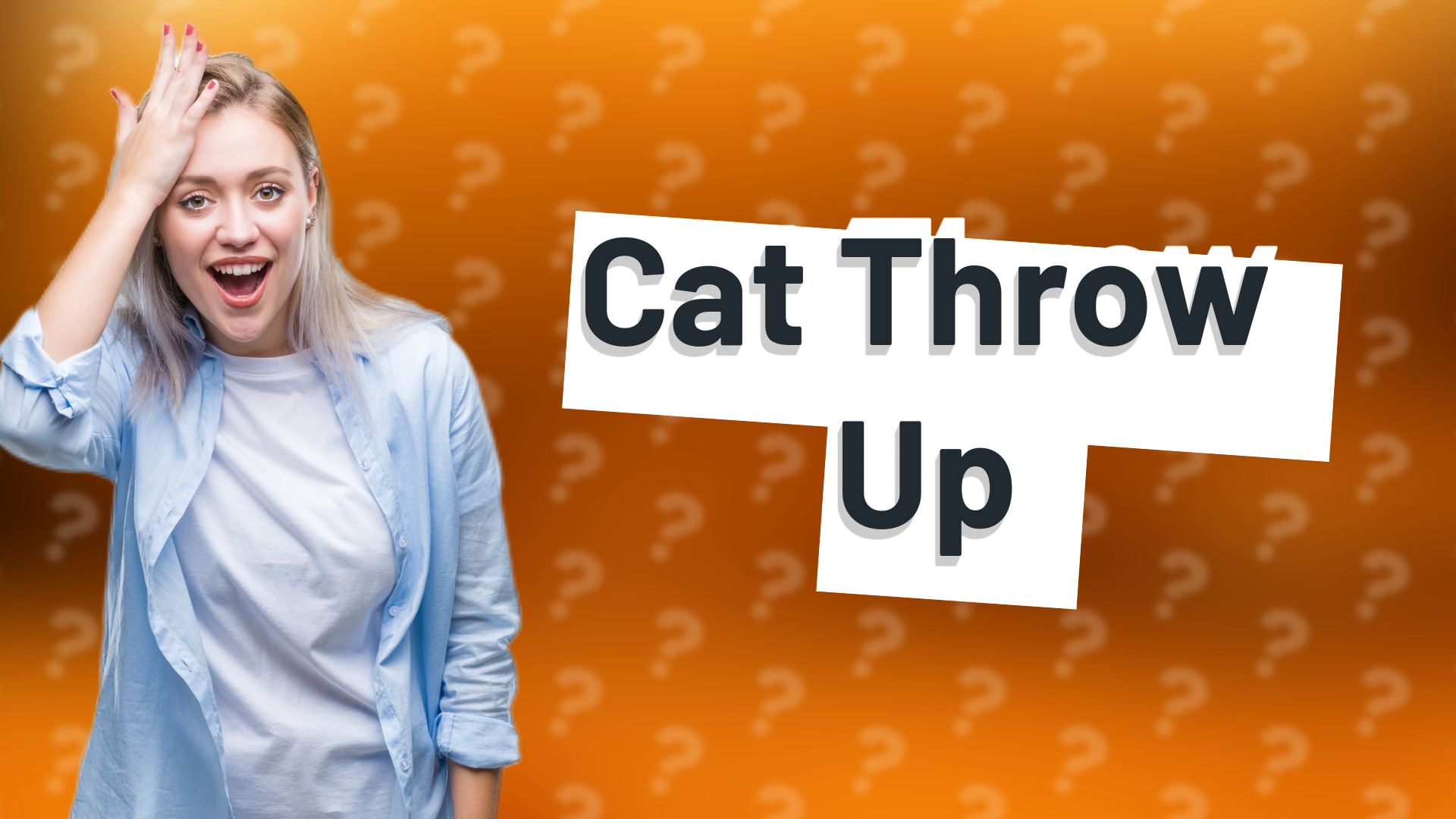 Cat Throw Up