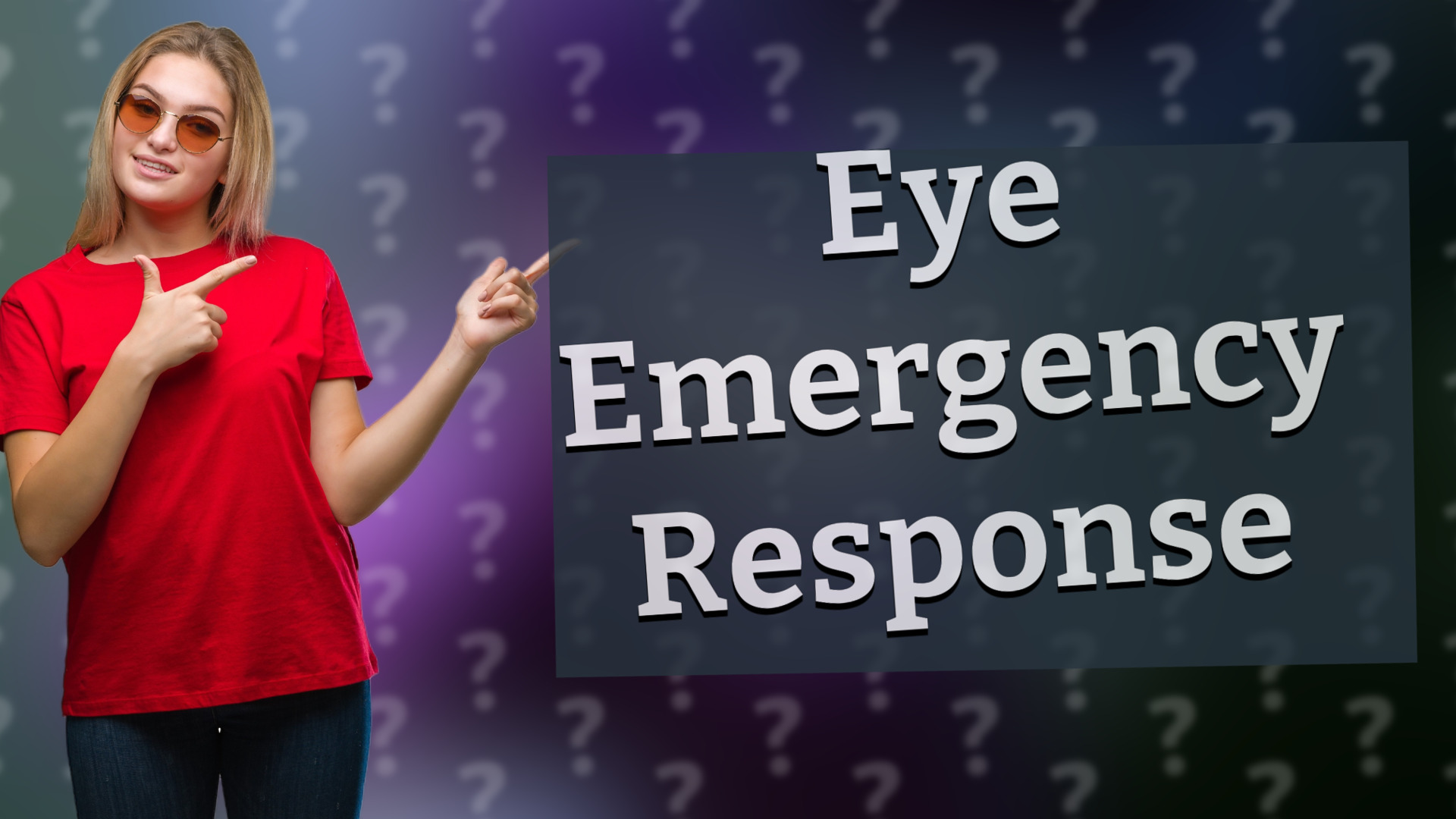 Eye Emergency Response