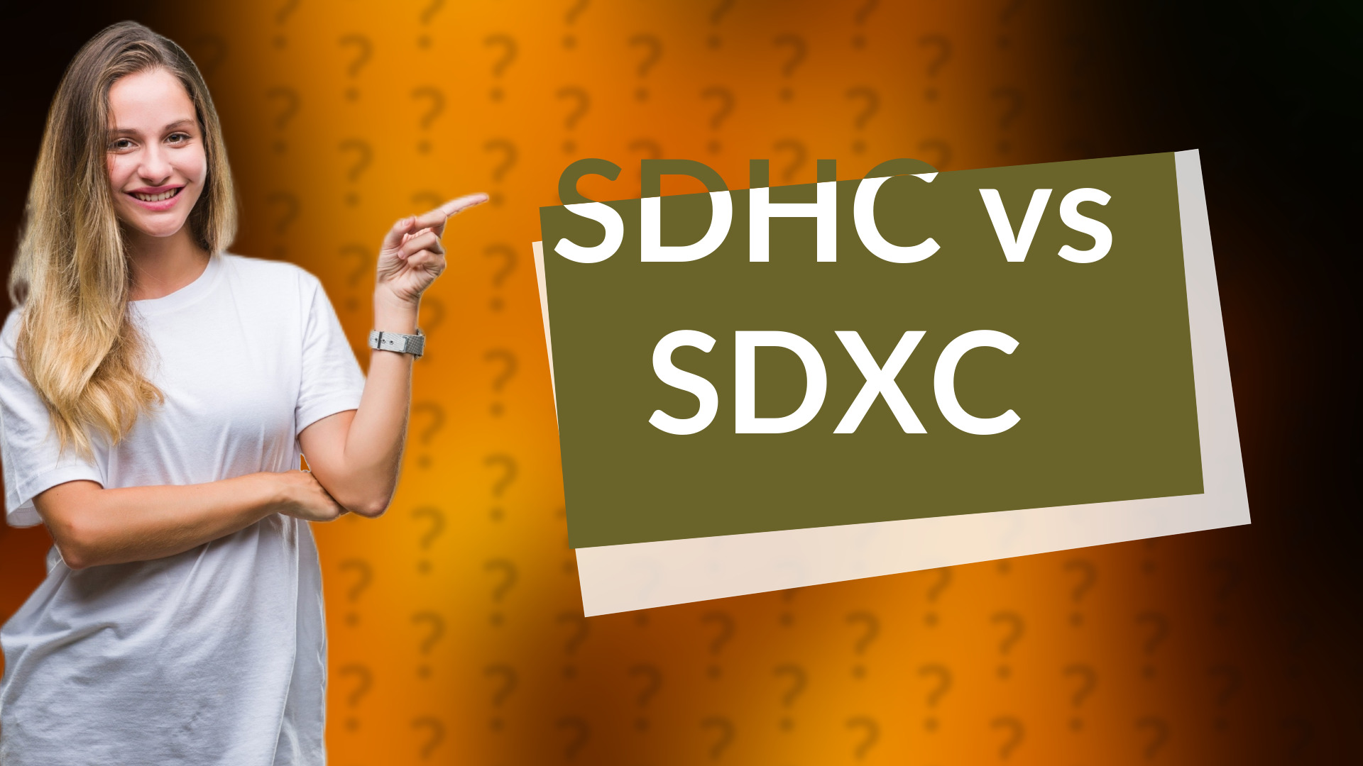 SDHC vs SDXC
