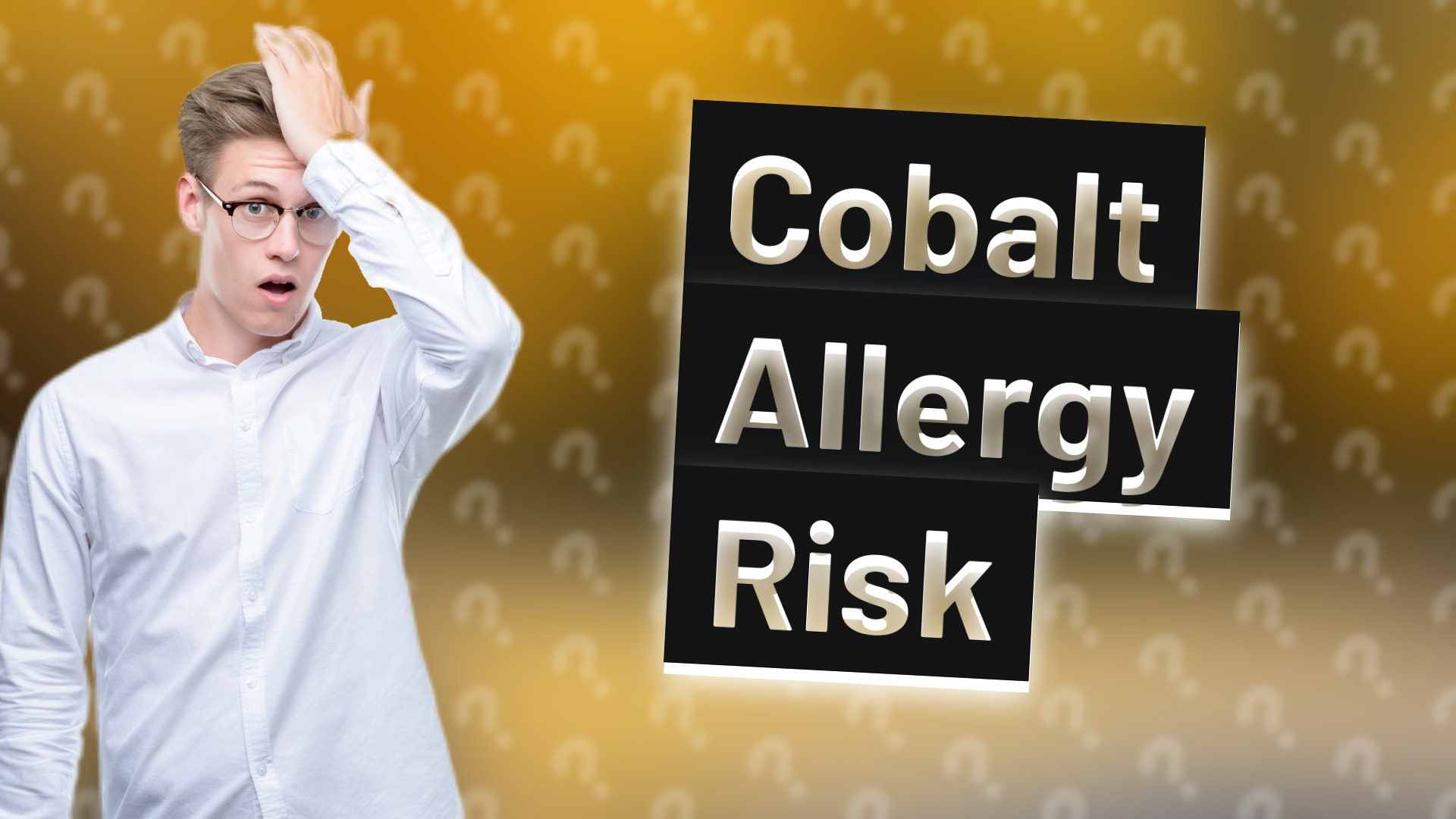 Cobalt Allergy Risk