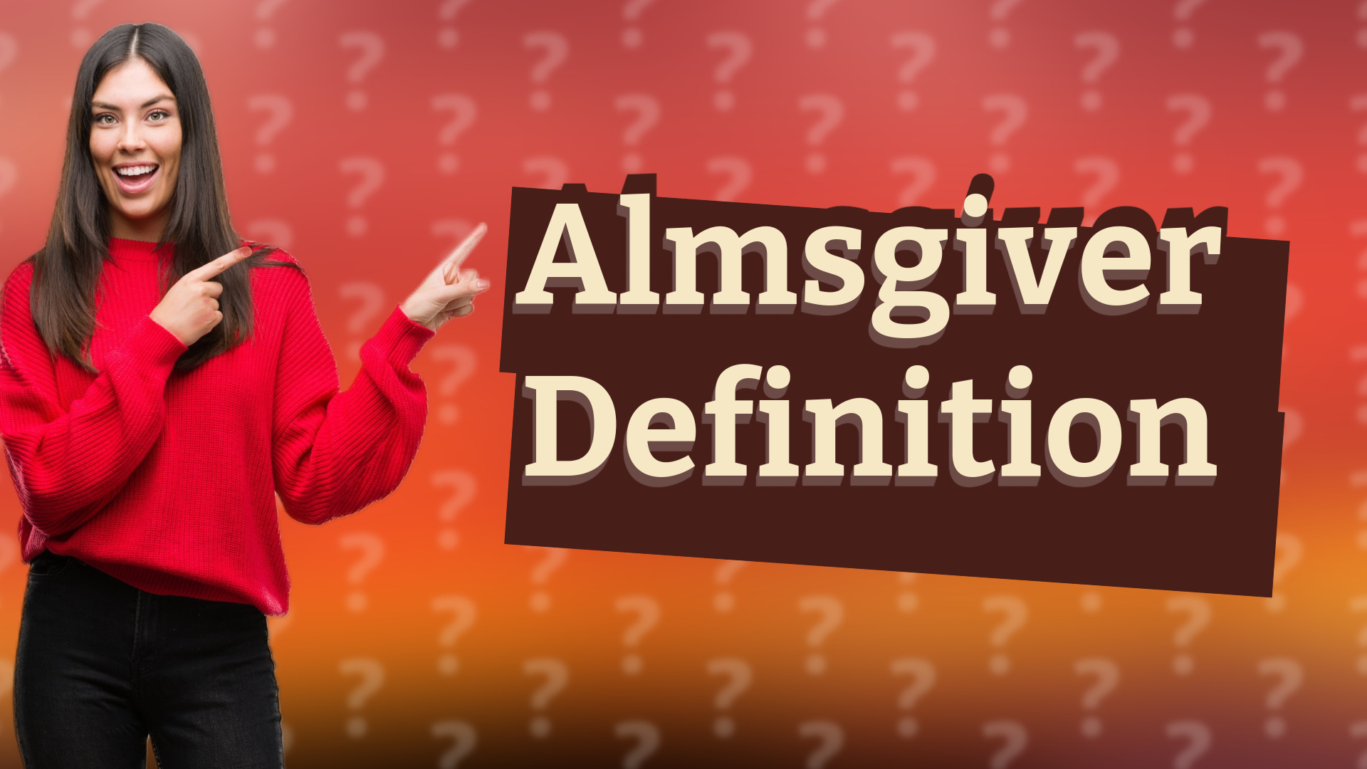 Almsgiver Definition