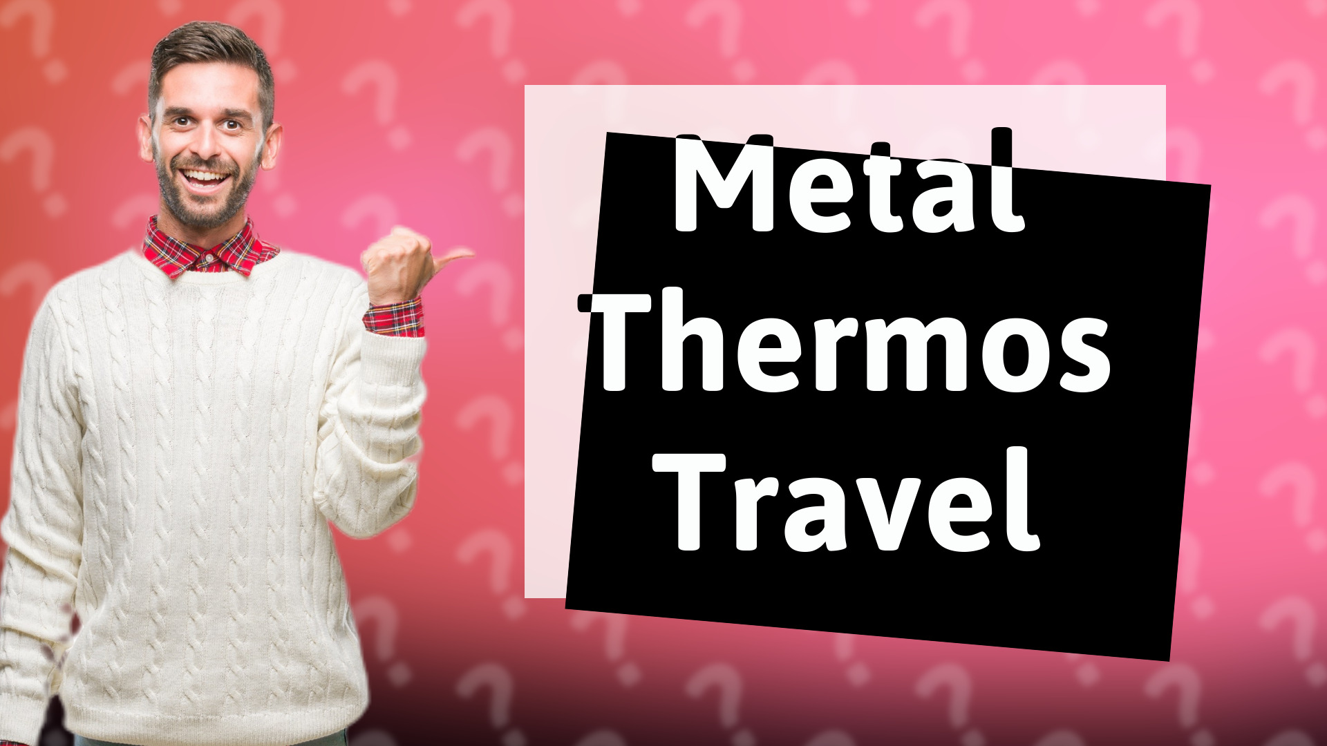 Metal Thermos Travel