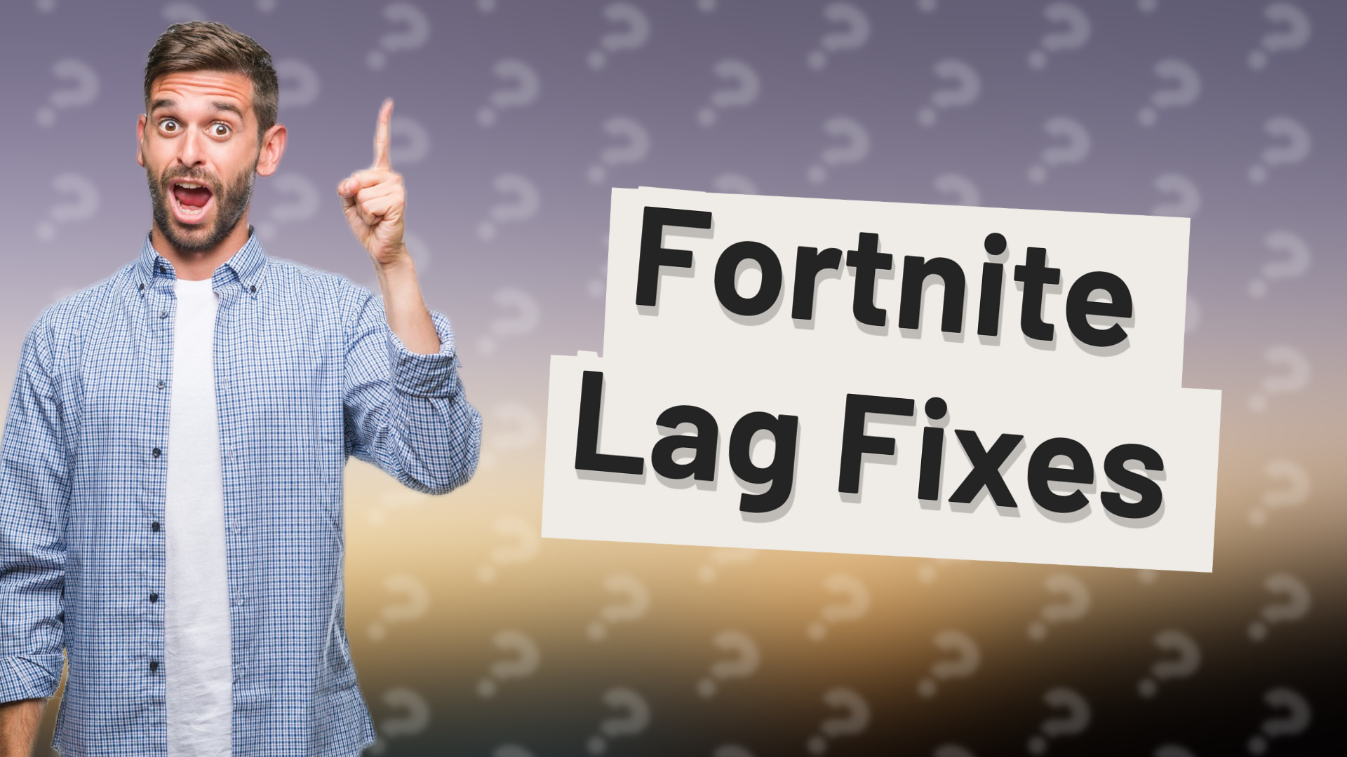 Fortnite Lag Fixes