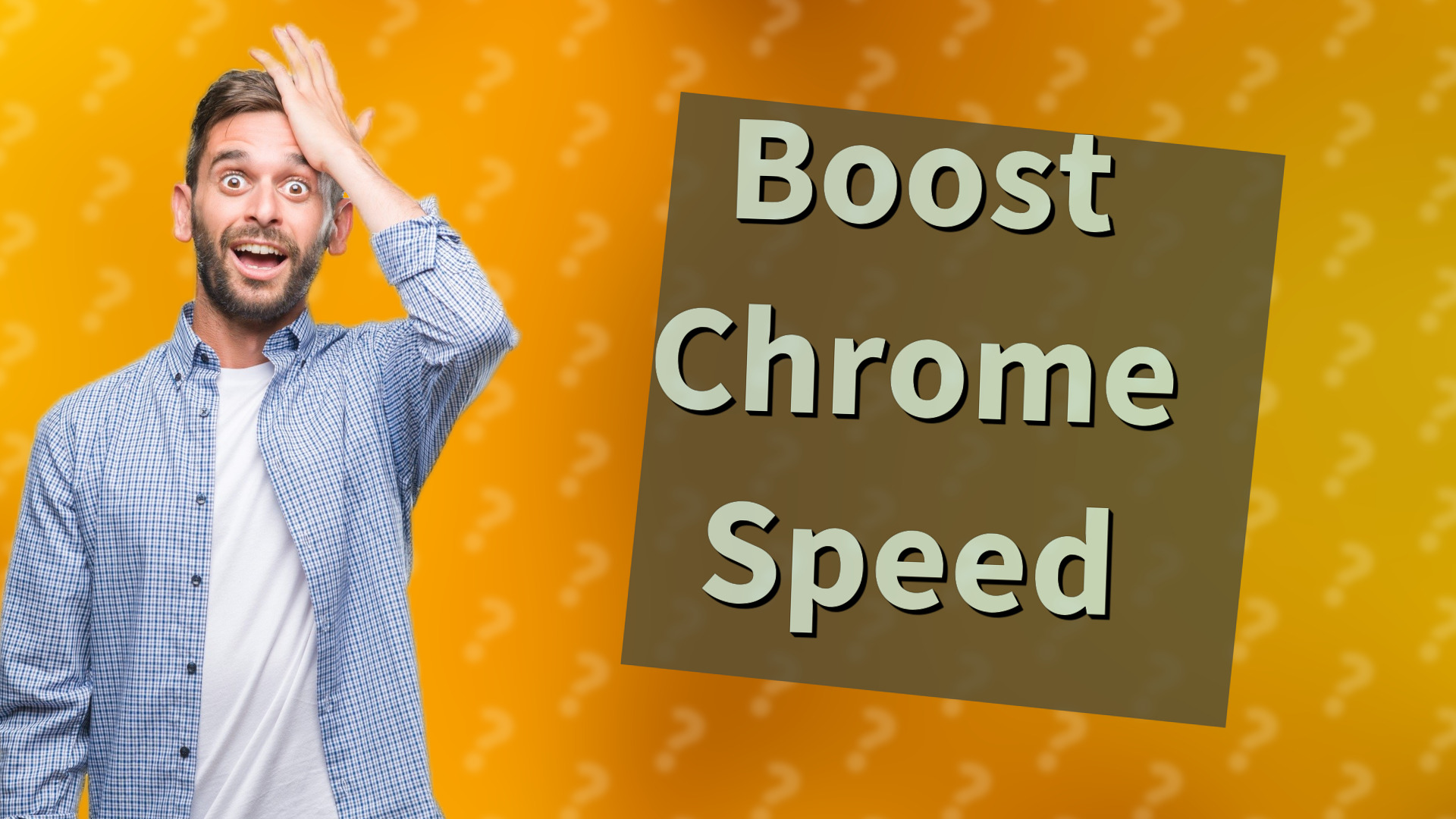 Boost Chrome Speed