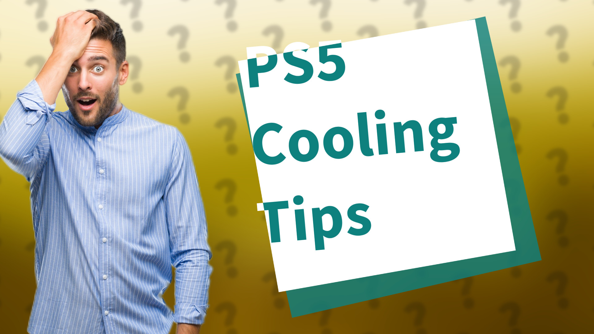 PS5 Cooling Tips