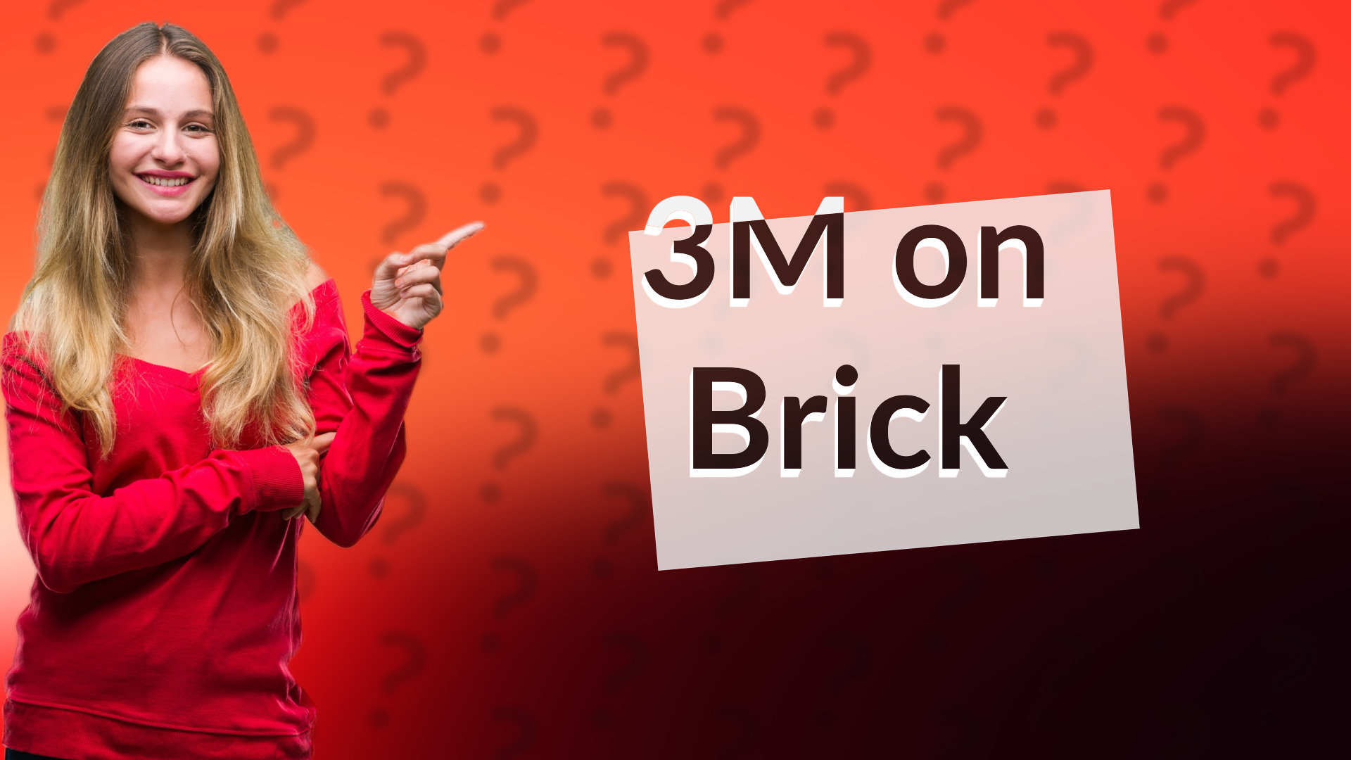 3M on Brick