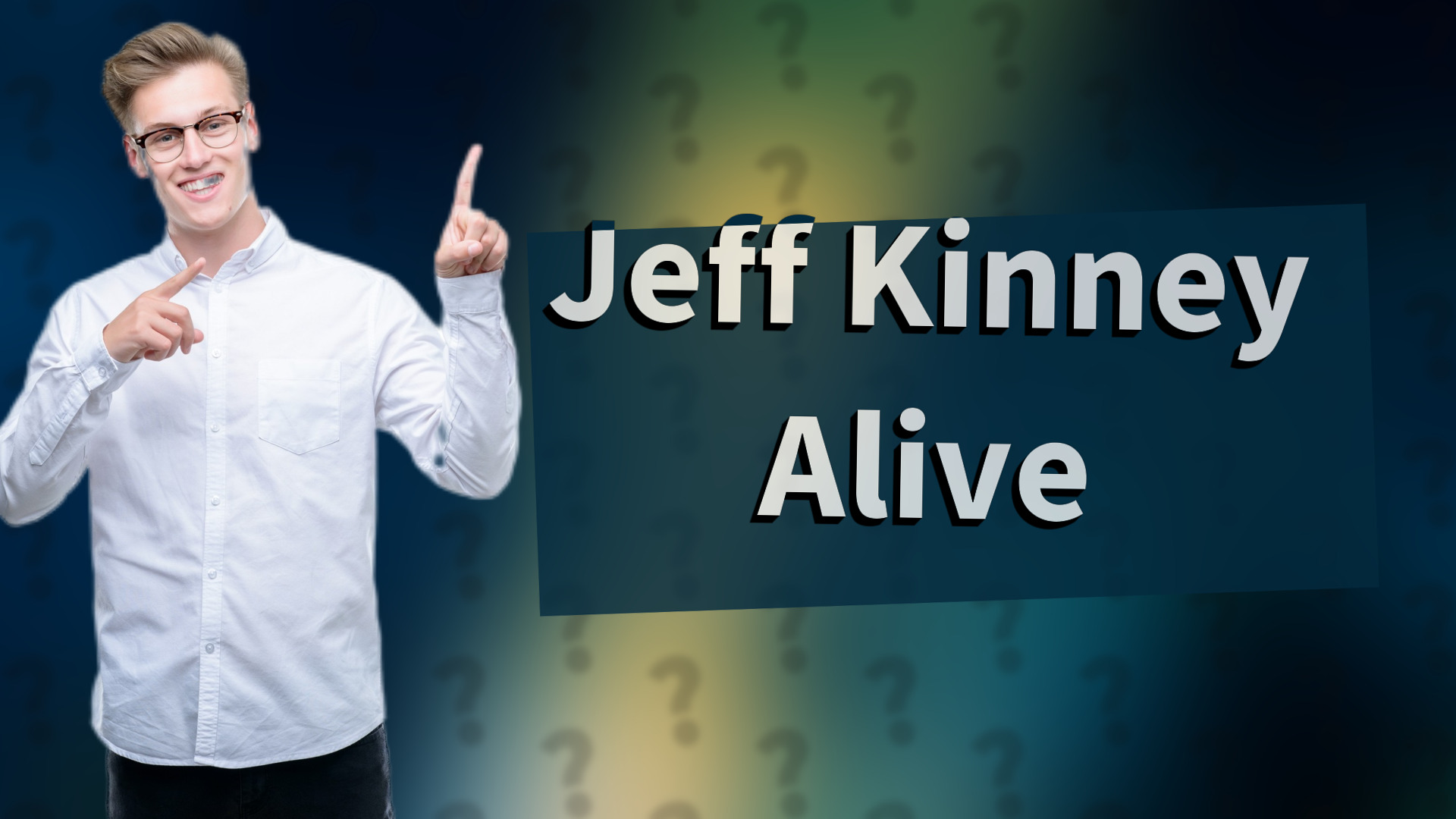 Jeff Kinney Alive