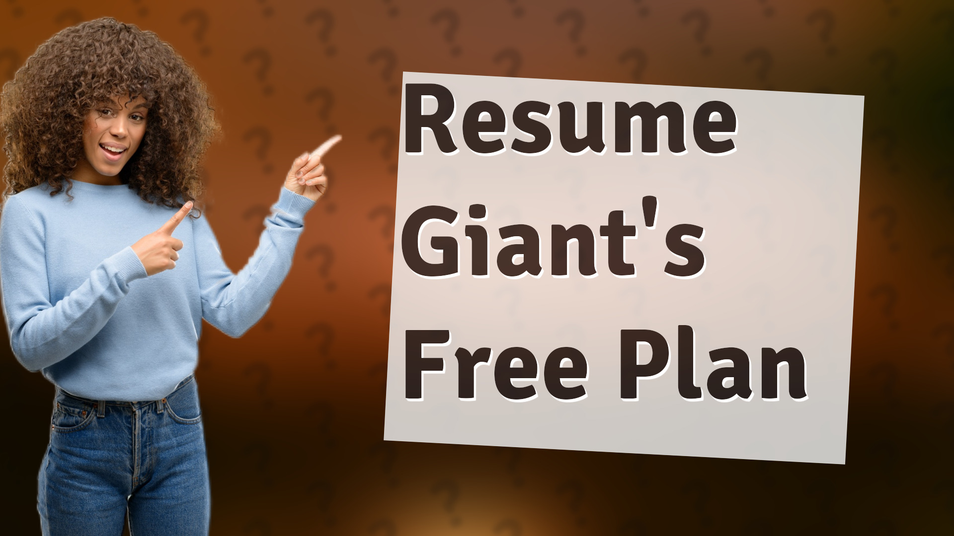 Resume Giant's Free Plan
