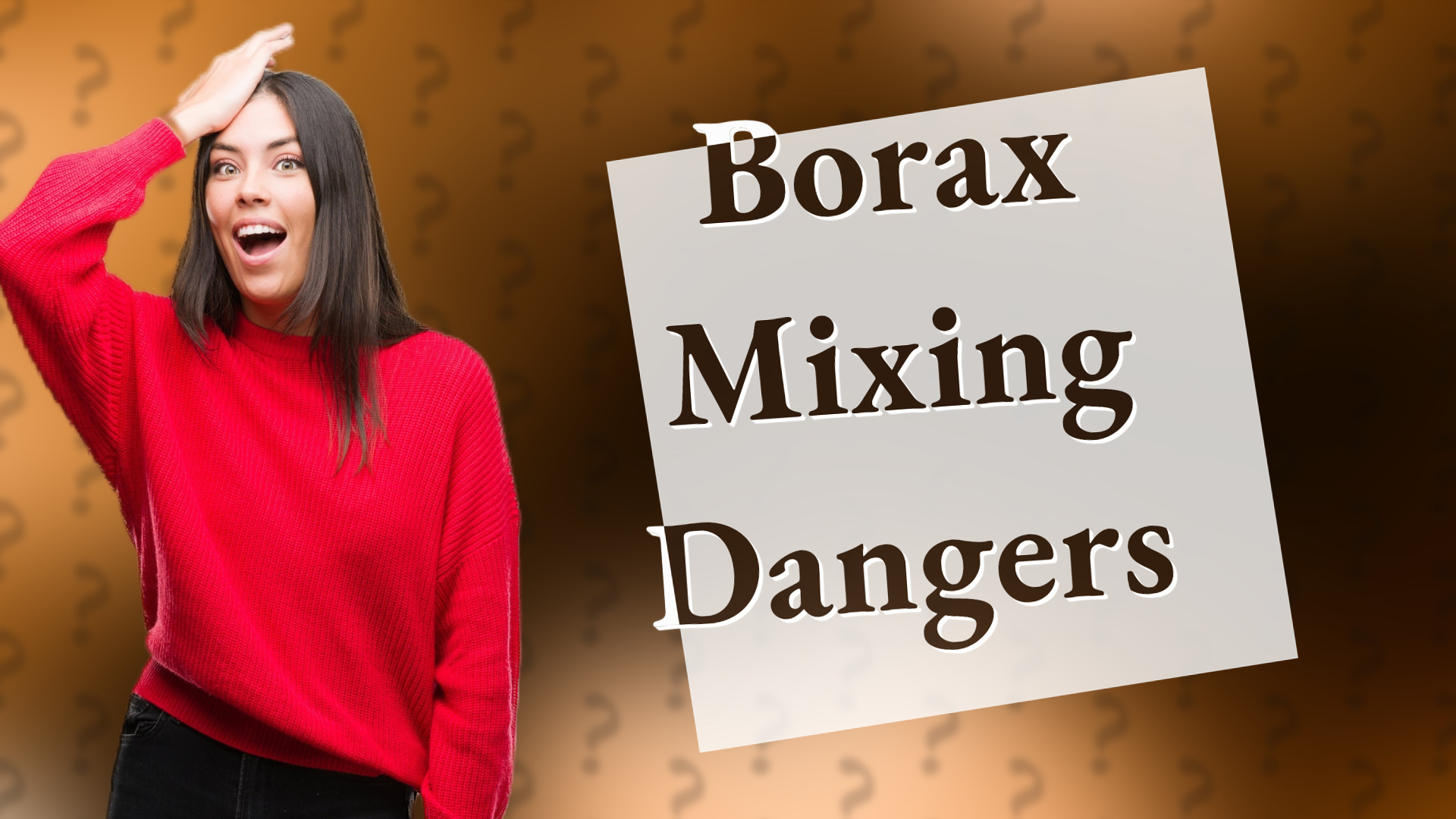 Borax Mixing Dangers