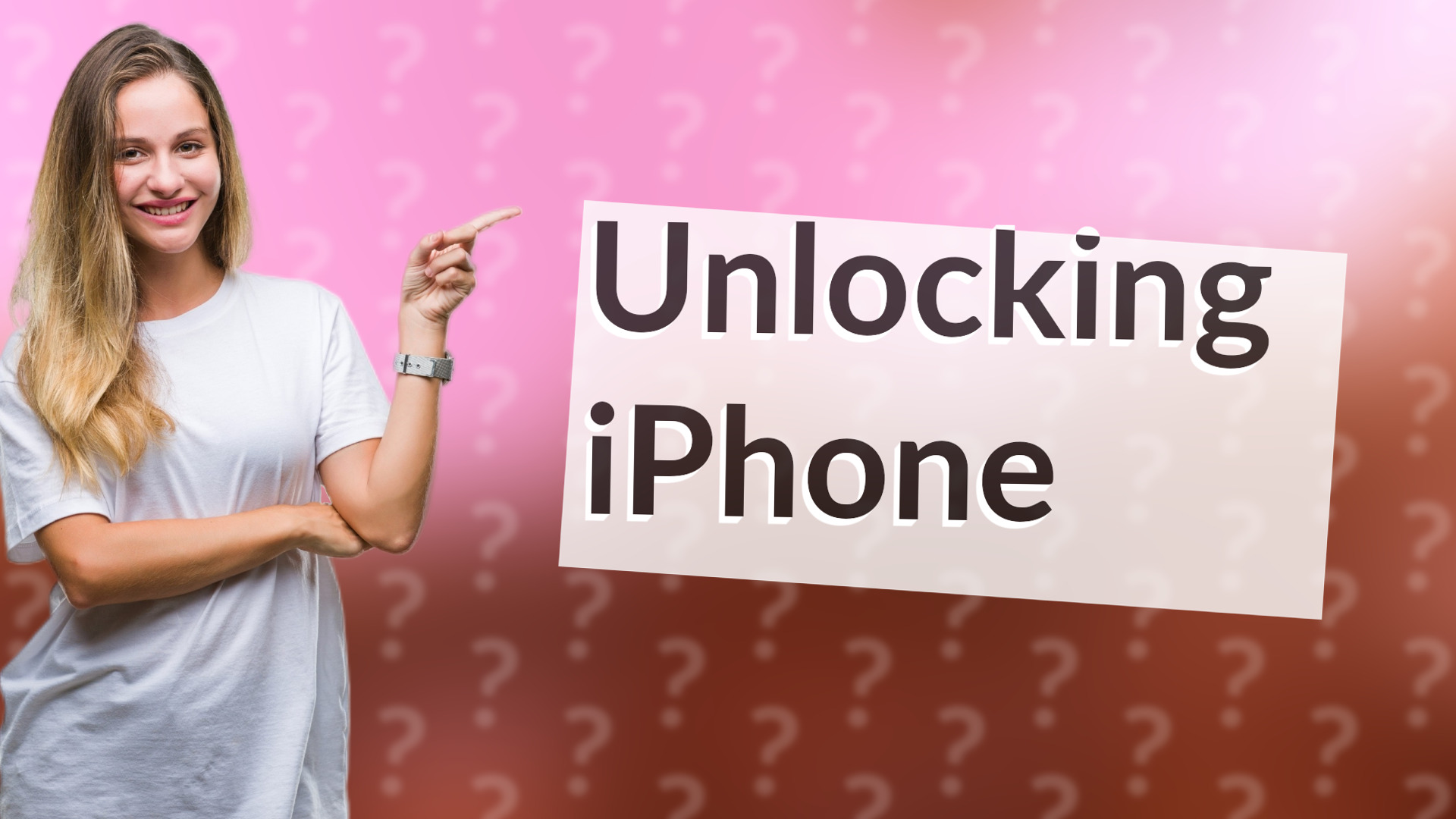 Unlocking iPhone