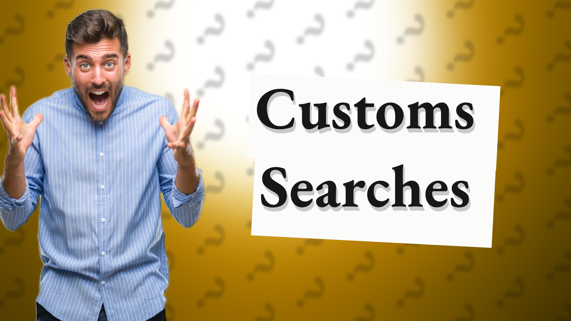 Customs Searches
