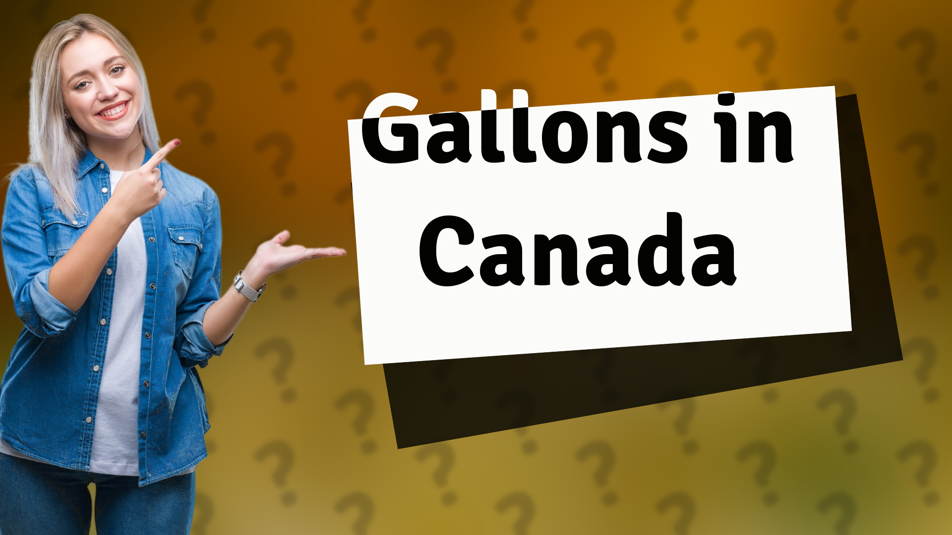 Gallons in Canada