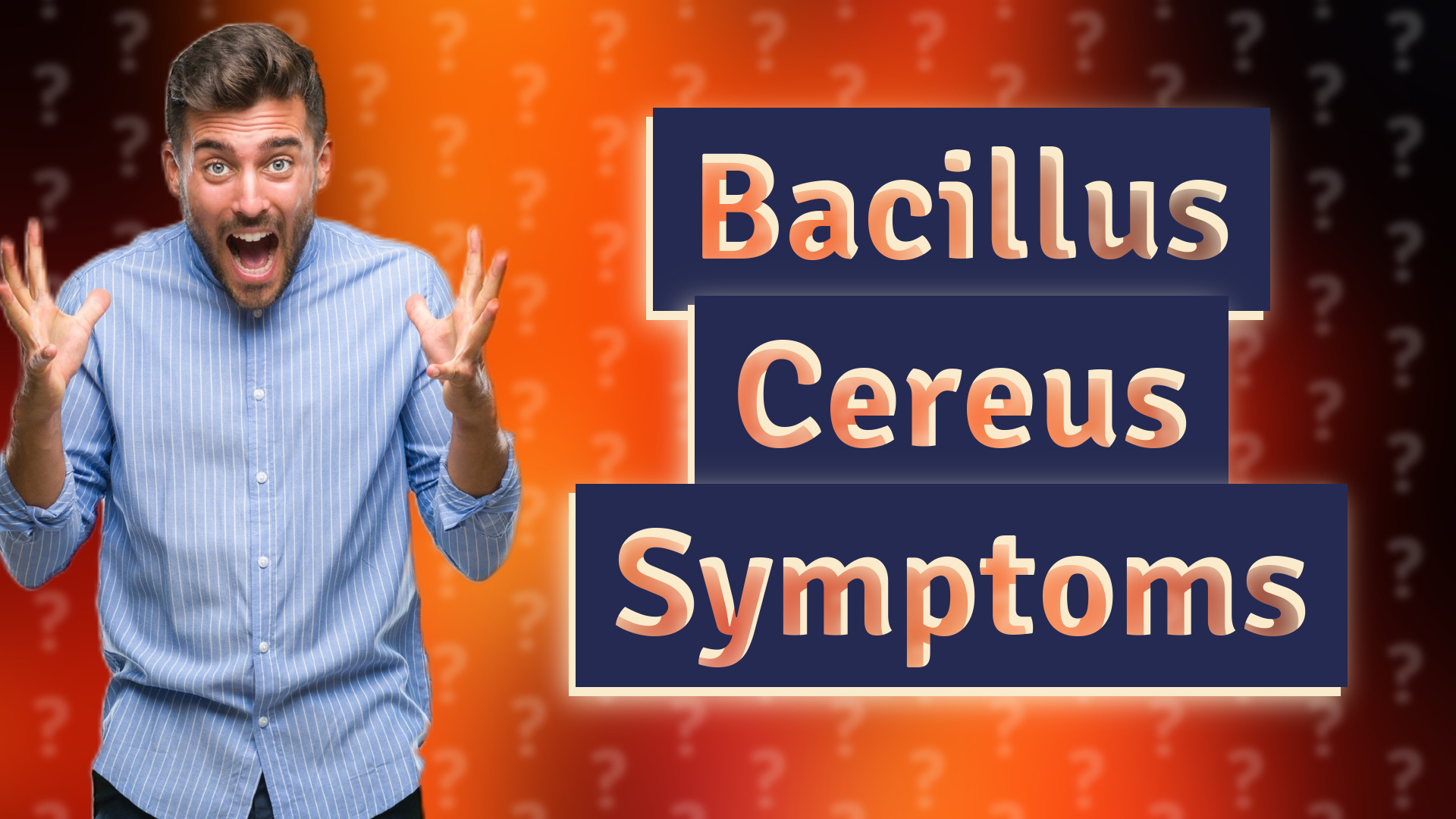 Bacillus Cereus Symptoms