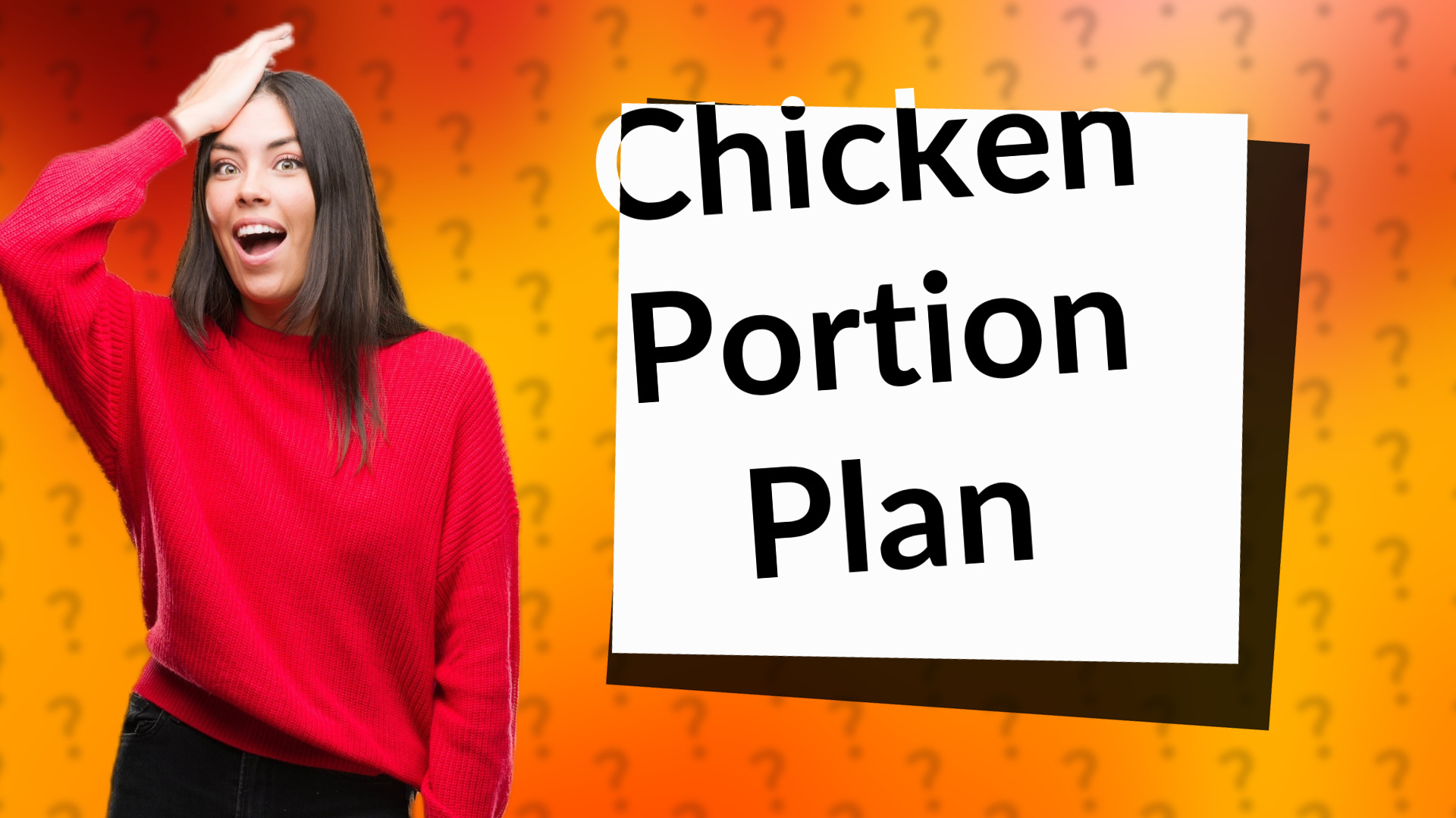 Chicken Portion Plan