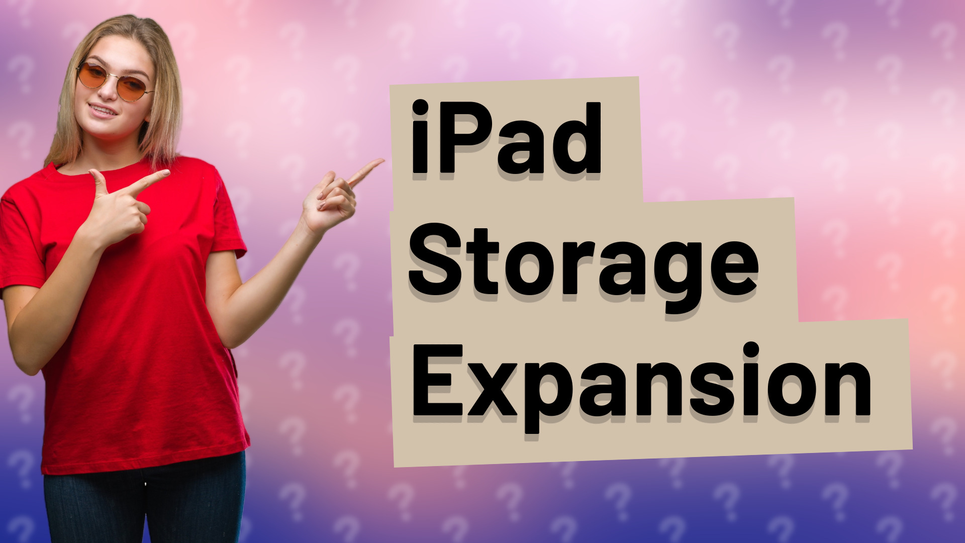 iPad Storage Expansion