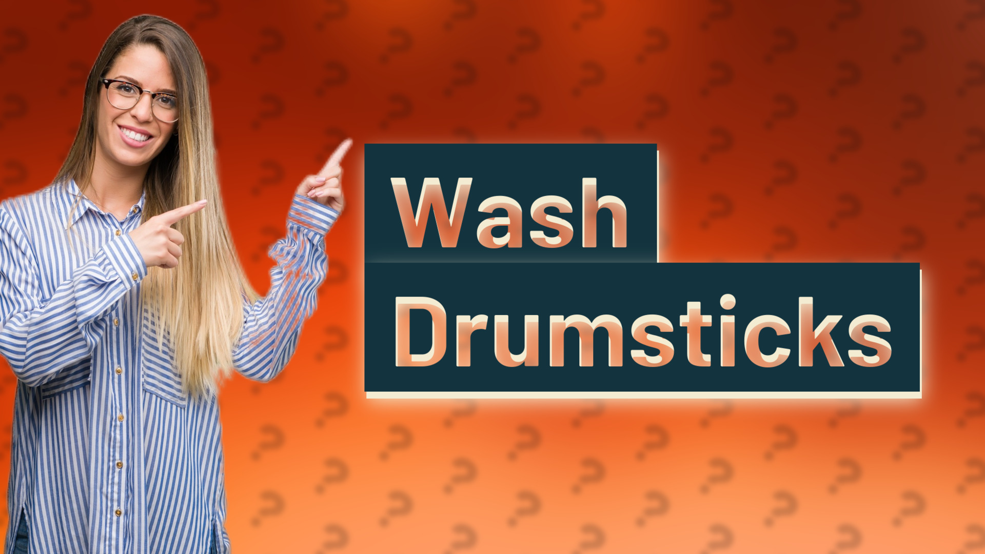 Wash Drumsticks