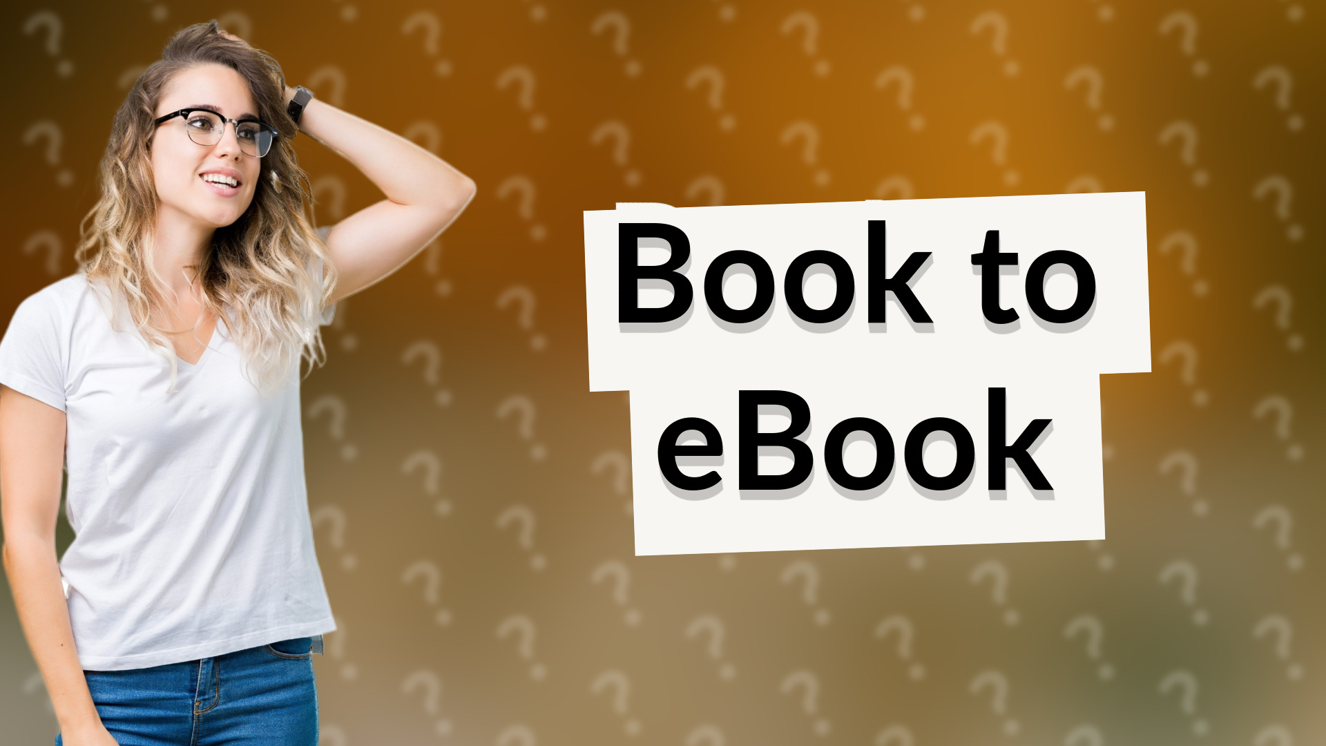 Book to eBook
