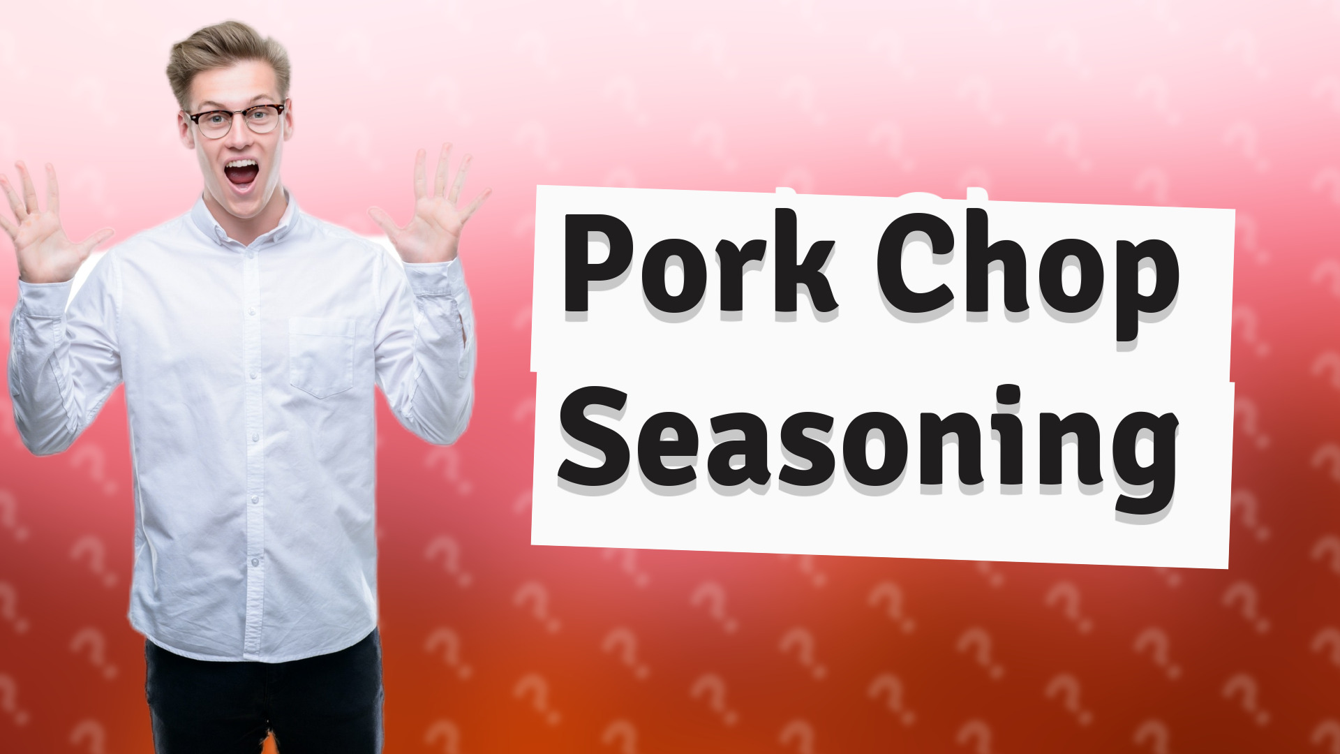 Pork Chop Seasoning