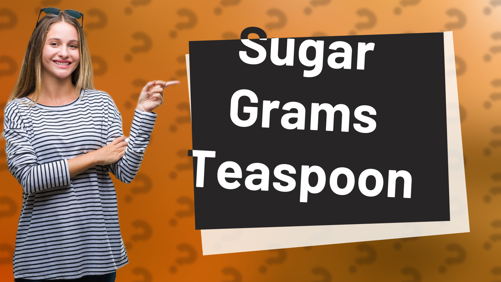 Sugar Grams Teaspoon