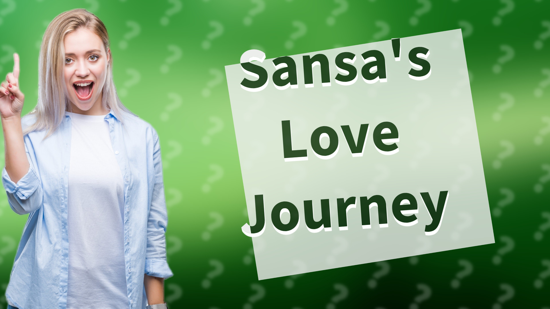 Sansa's Love Journey