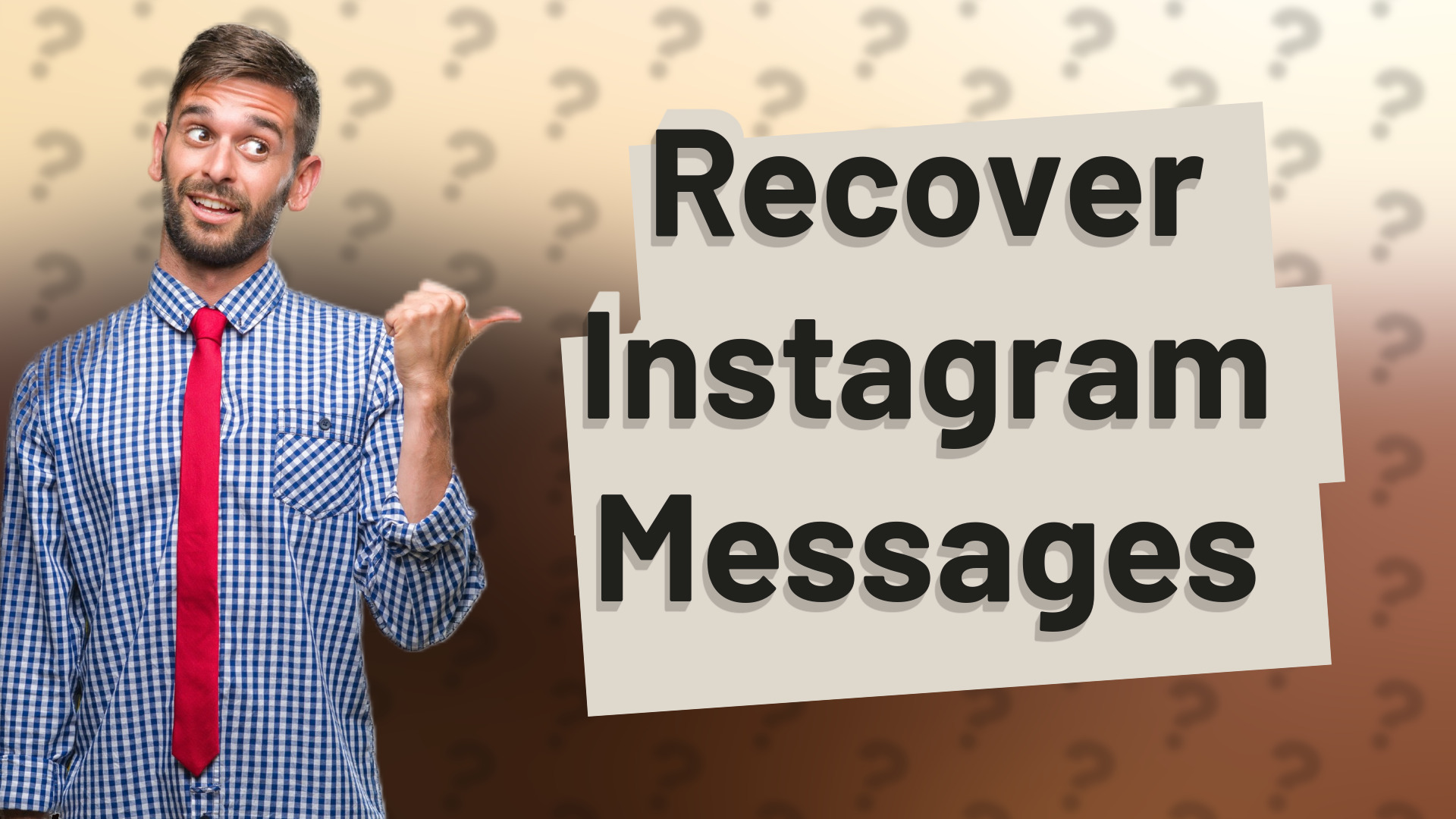 Recover Instagram Messages