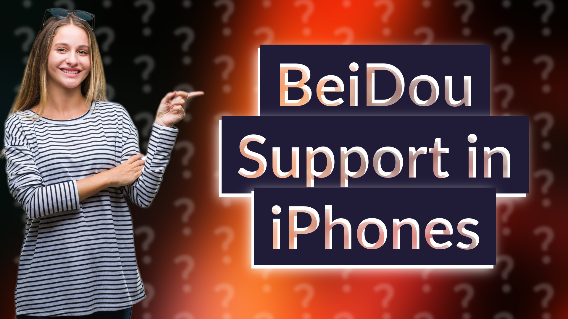 BeiDou Support in iPhones