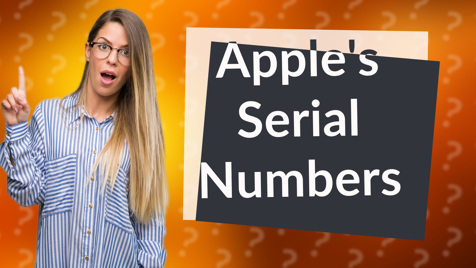 Apple's Serial Numbers