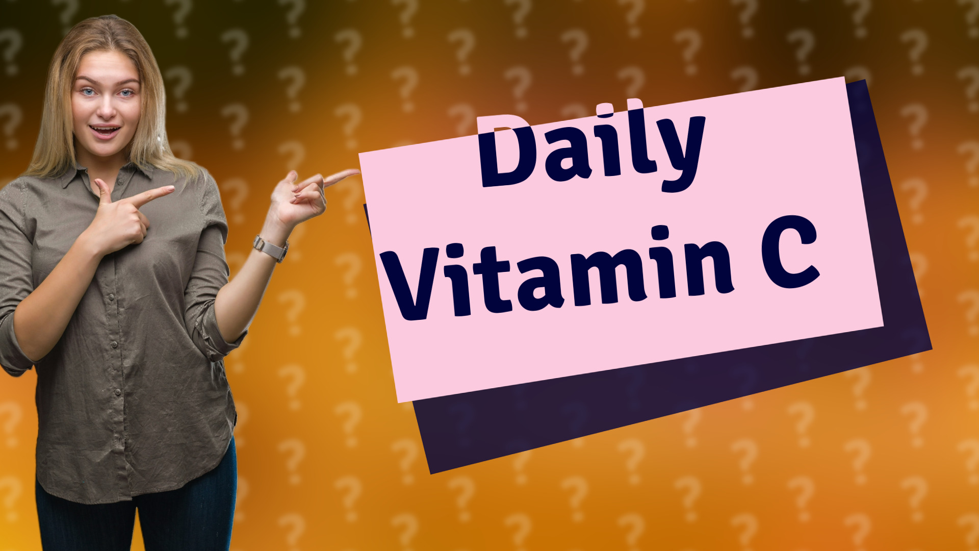 Daily Vitamin C